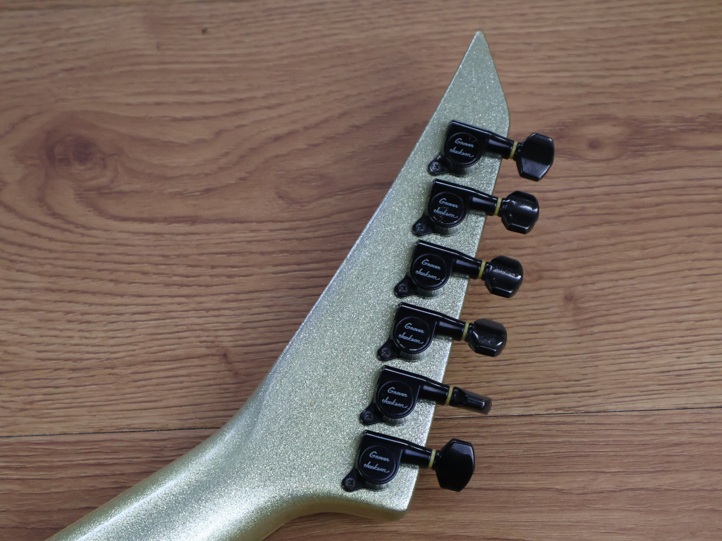 1990's Grover Jackson KV.D-120 King V Flying V (Silver Sparkle)