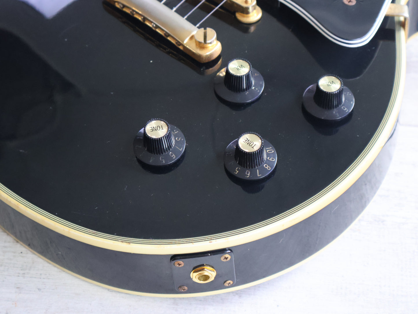 1990's Greco EGC '50's Reissue Les Paul Custom (Ebony)