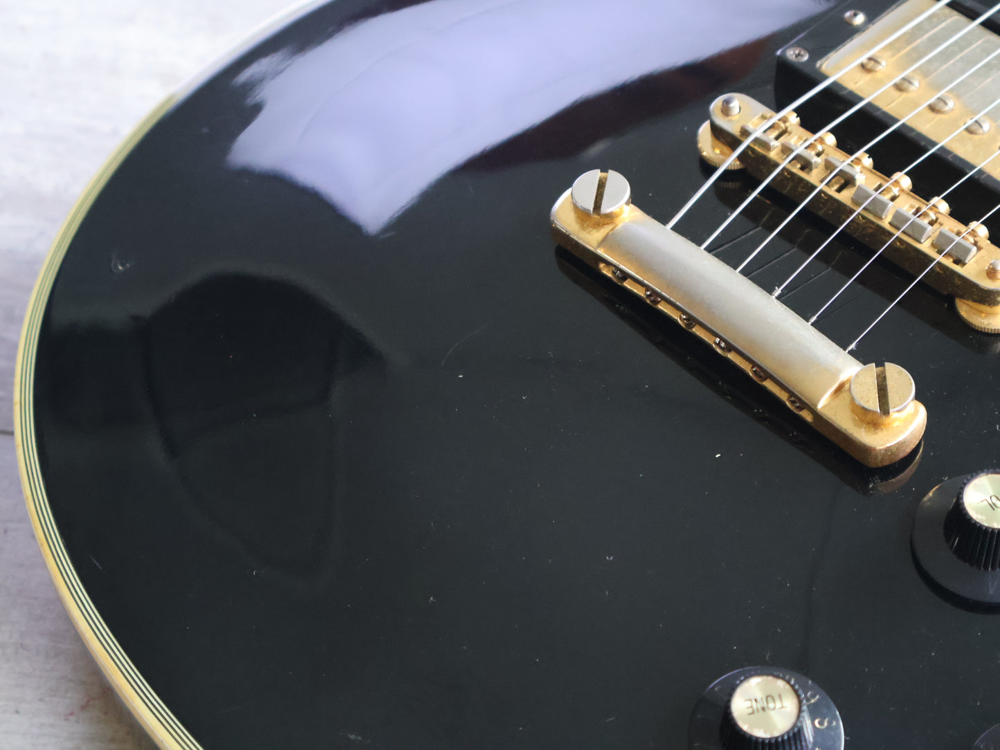 1990's Greco EGC '50's Reissue Les Paul Custom (Ebony)