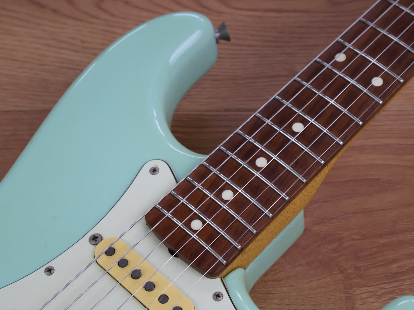 1999 Fender Japan ST62-70TX '62 Reissue Stratocaster w/Texas Specials (Faded Surf Green)