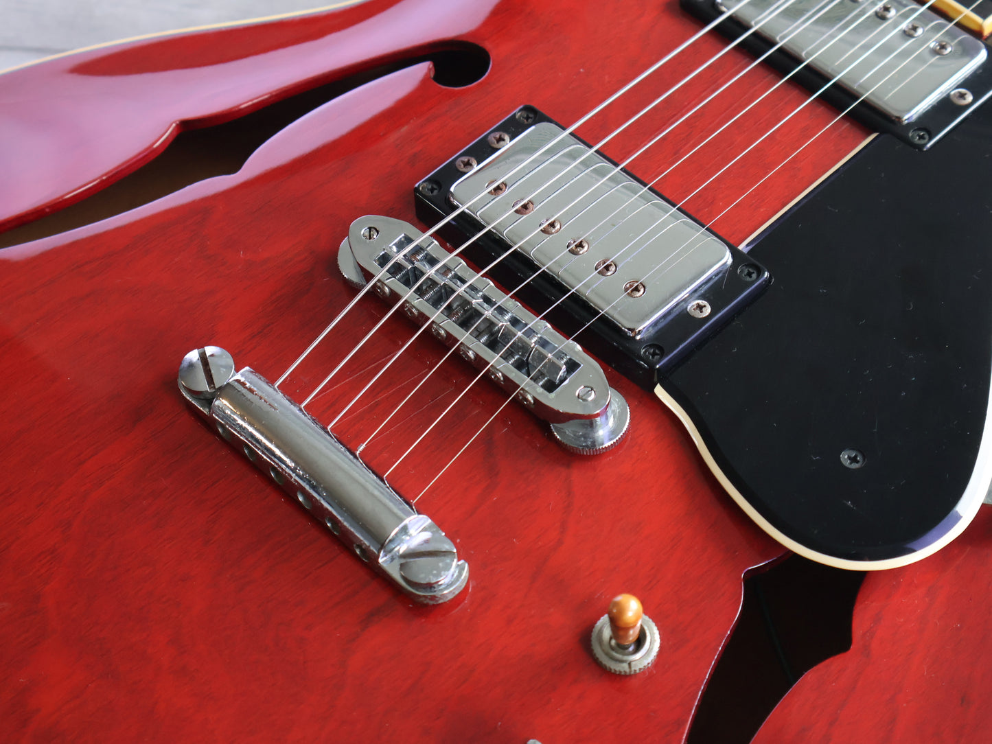 1980 Yamaha Japan SA-1000 ES-335 Semi-Hollowbody (Persimmon Red)