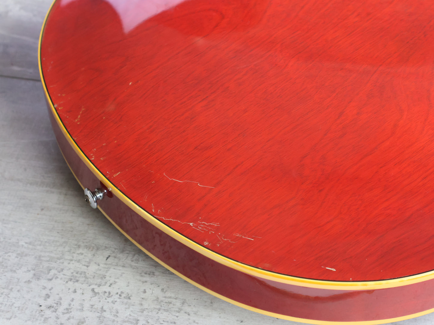 1980 Yamaha Japan SA-1000 ES-335 Semi-Hollowbody (Persimmon Red)