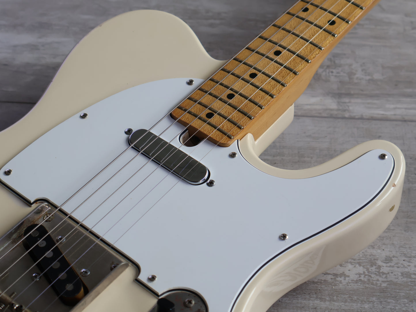 1973 Greco Japan TE-280 Vintage Telecaster (Aged White)