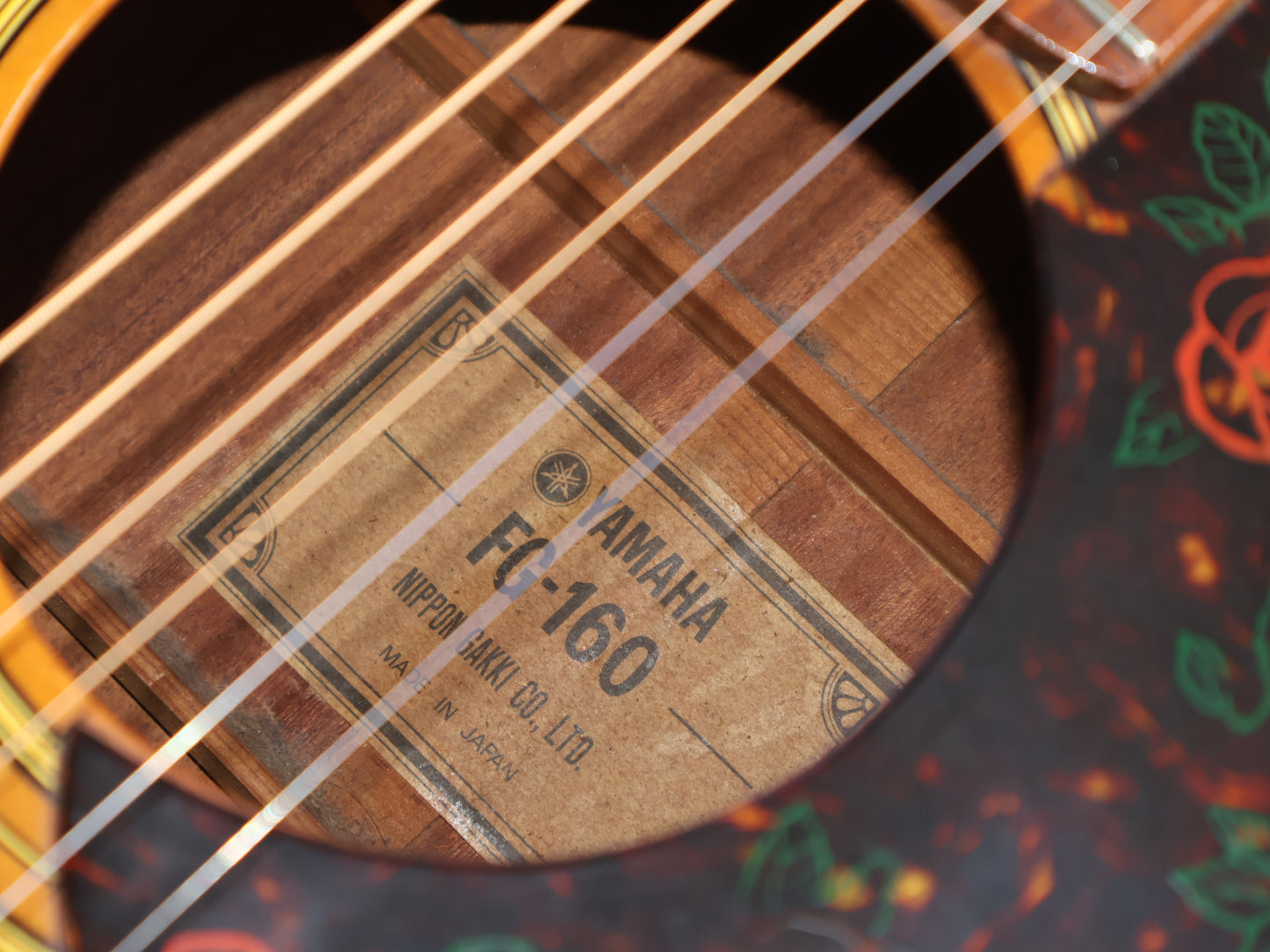 1970's Yamaha Japan FG-160 Folk Acoustic Guitar (Dove)