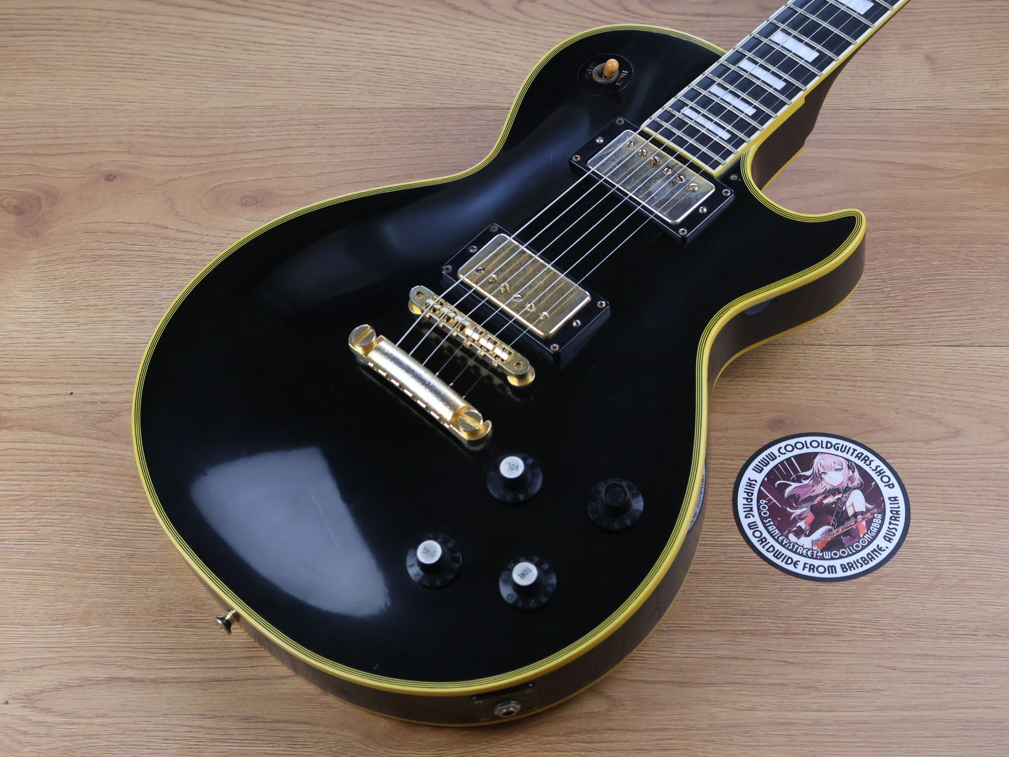2005 Edwards Japan E-LP-113LTC Les Paul Custom (Ebony)