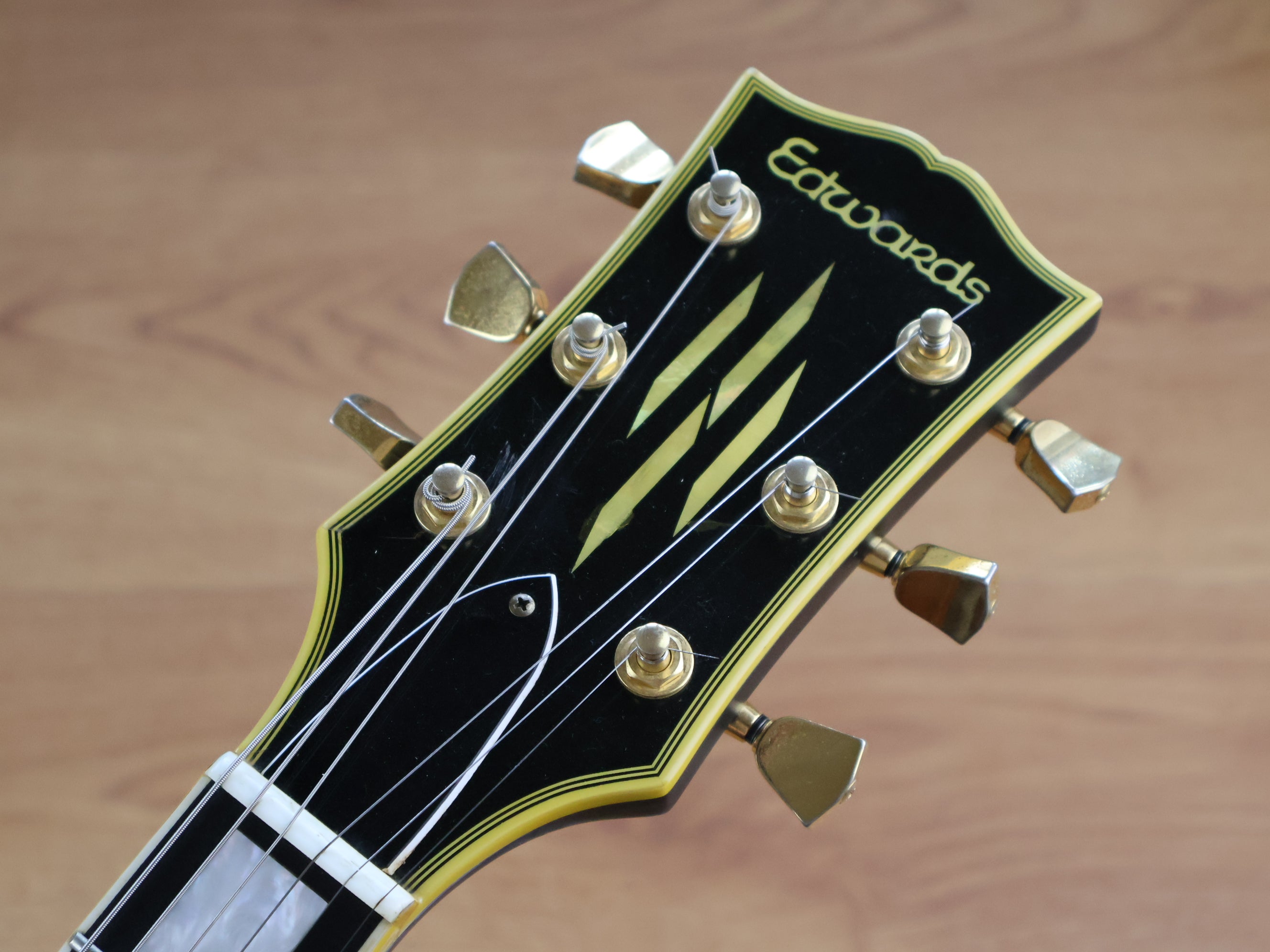 2005 Edwards Japan E-LP-113LTC Les Paul Custom (Ebony