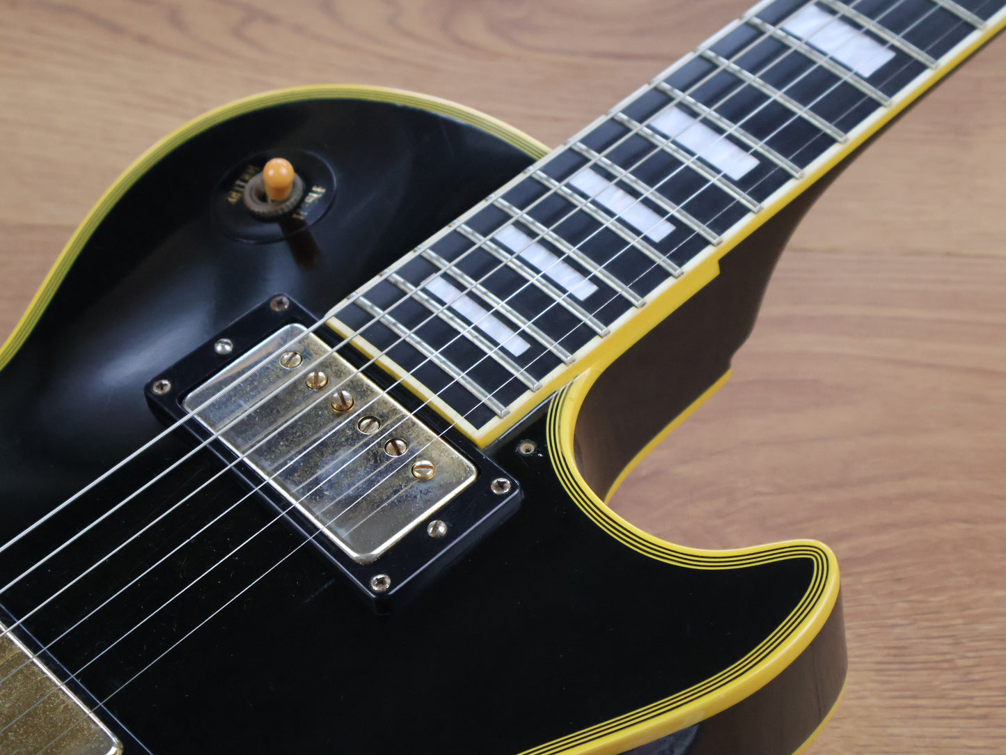 2005 Edwards Japan E-LP-113LTC Les Paul Custom (Ebony)