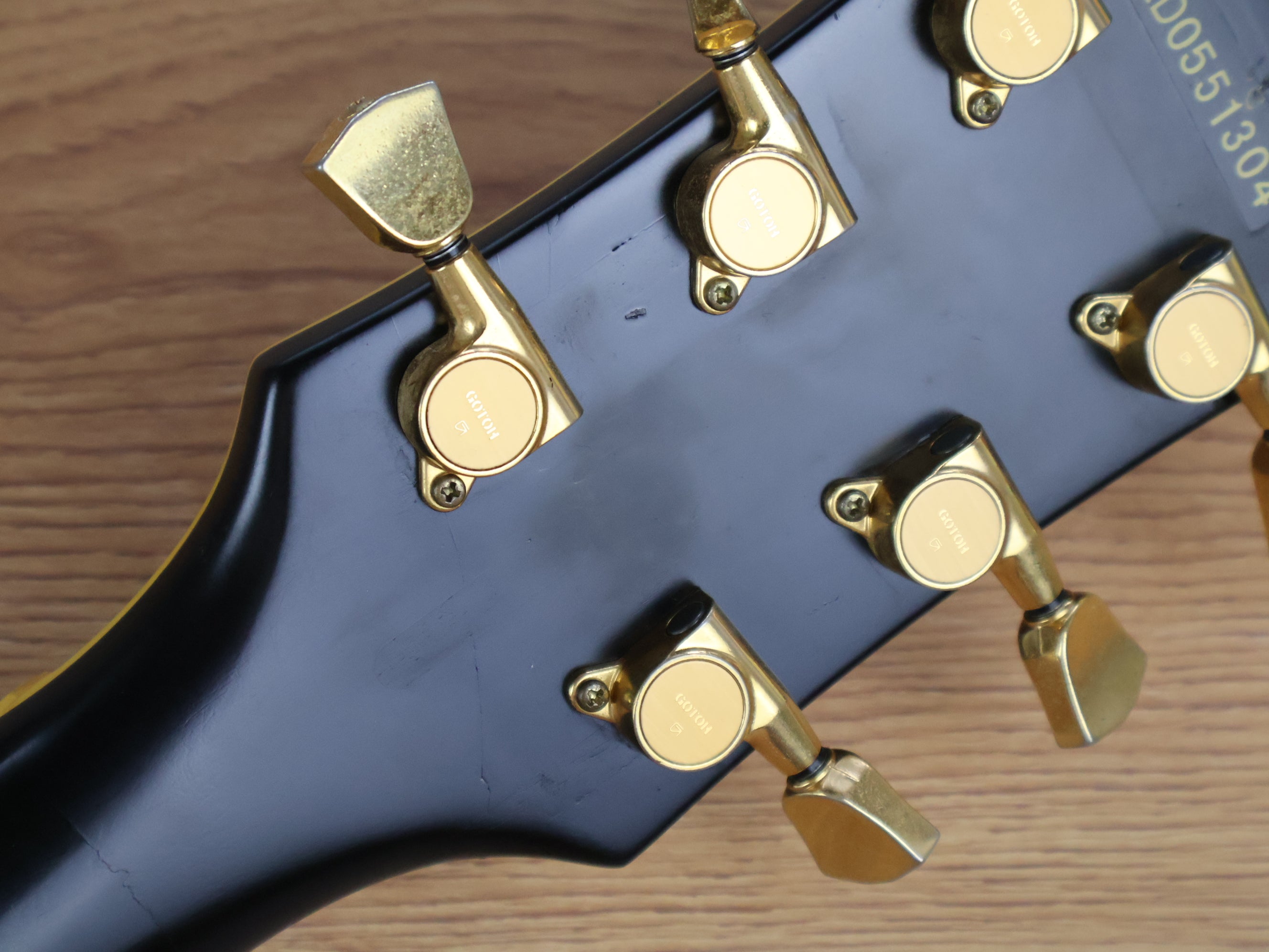 2005 Edwards Japan E-LP-113LTC Les Paul Custom (Ebony) – Cool Old