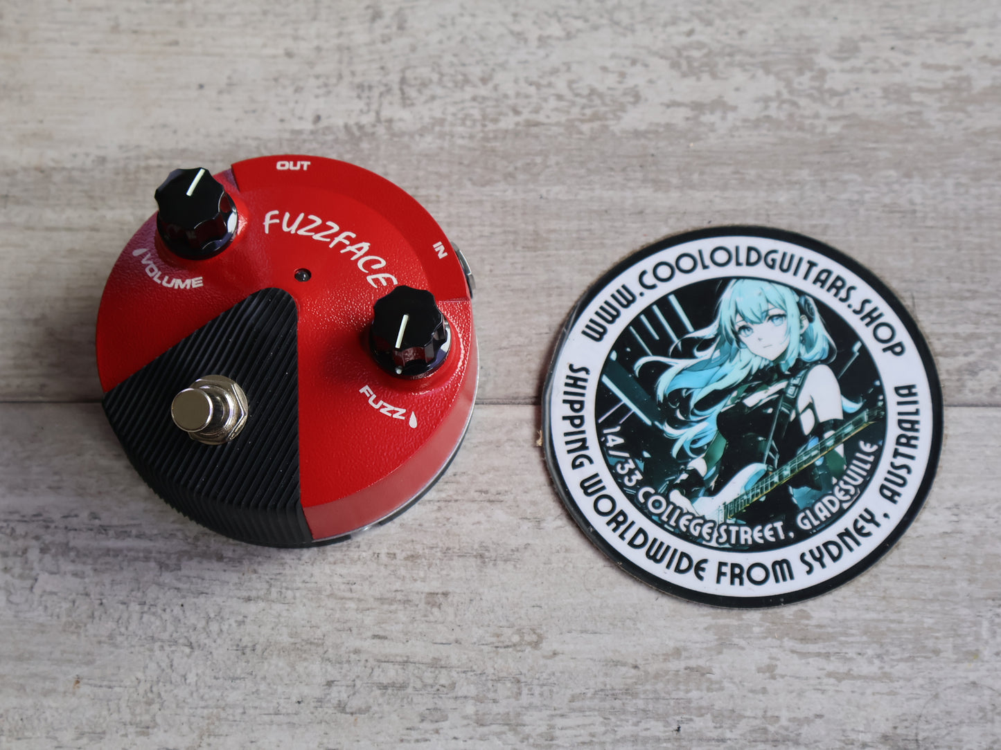 Dunlop FFM2 Germanium Fuzz Face Mini Distortion (Red)