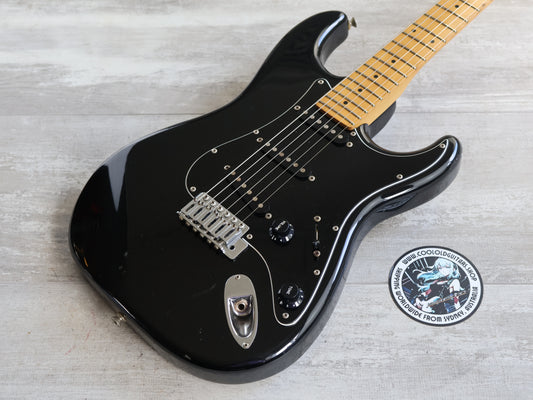 1987 Fender Japan STM55 Pro Feel "Medium Scale" Stratocaster (Black)