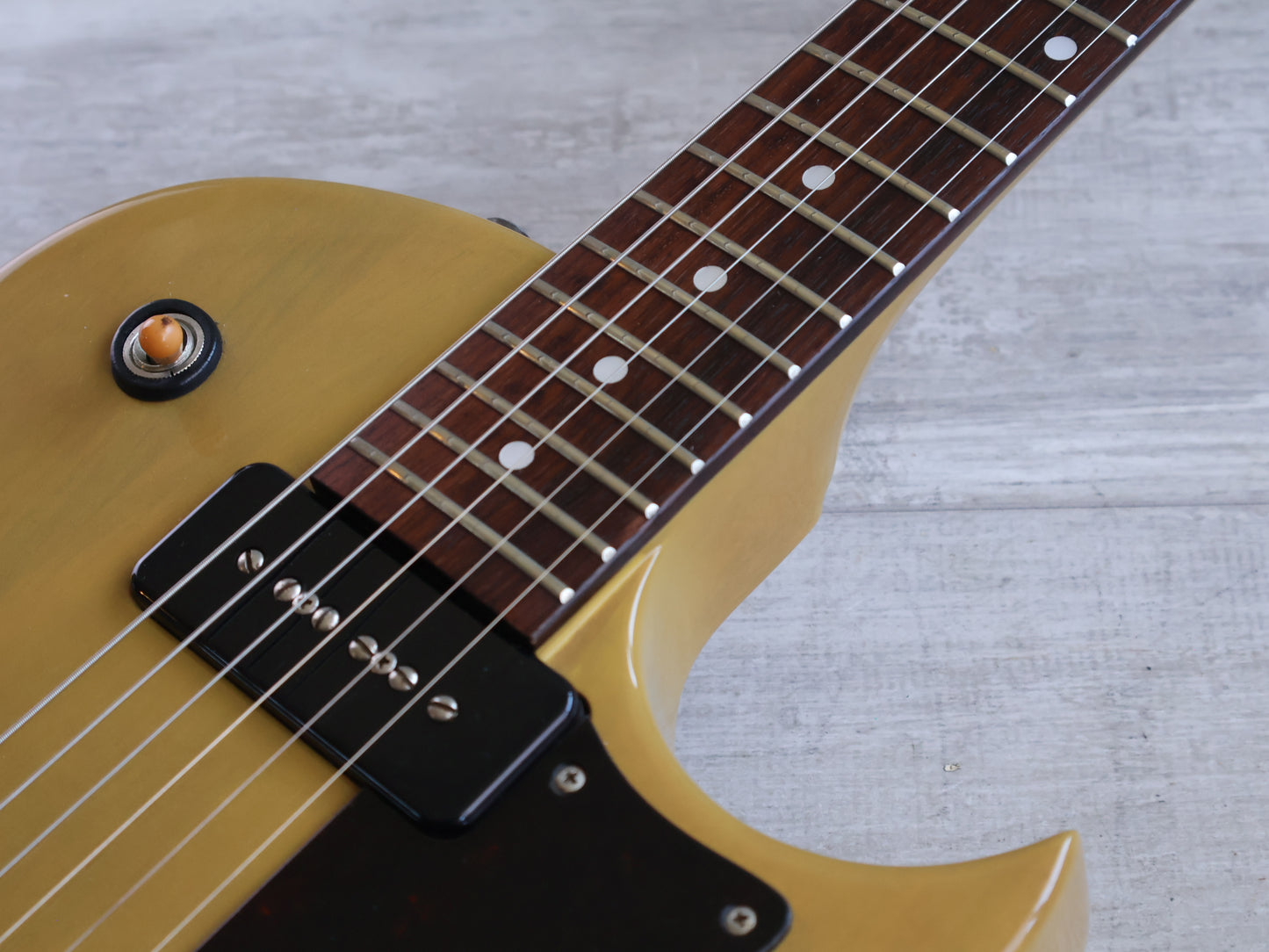 1994 Greco Japan RL-70P L6S/Special Style Guitar (See Thru Yellow)