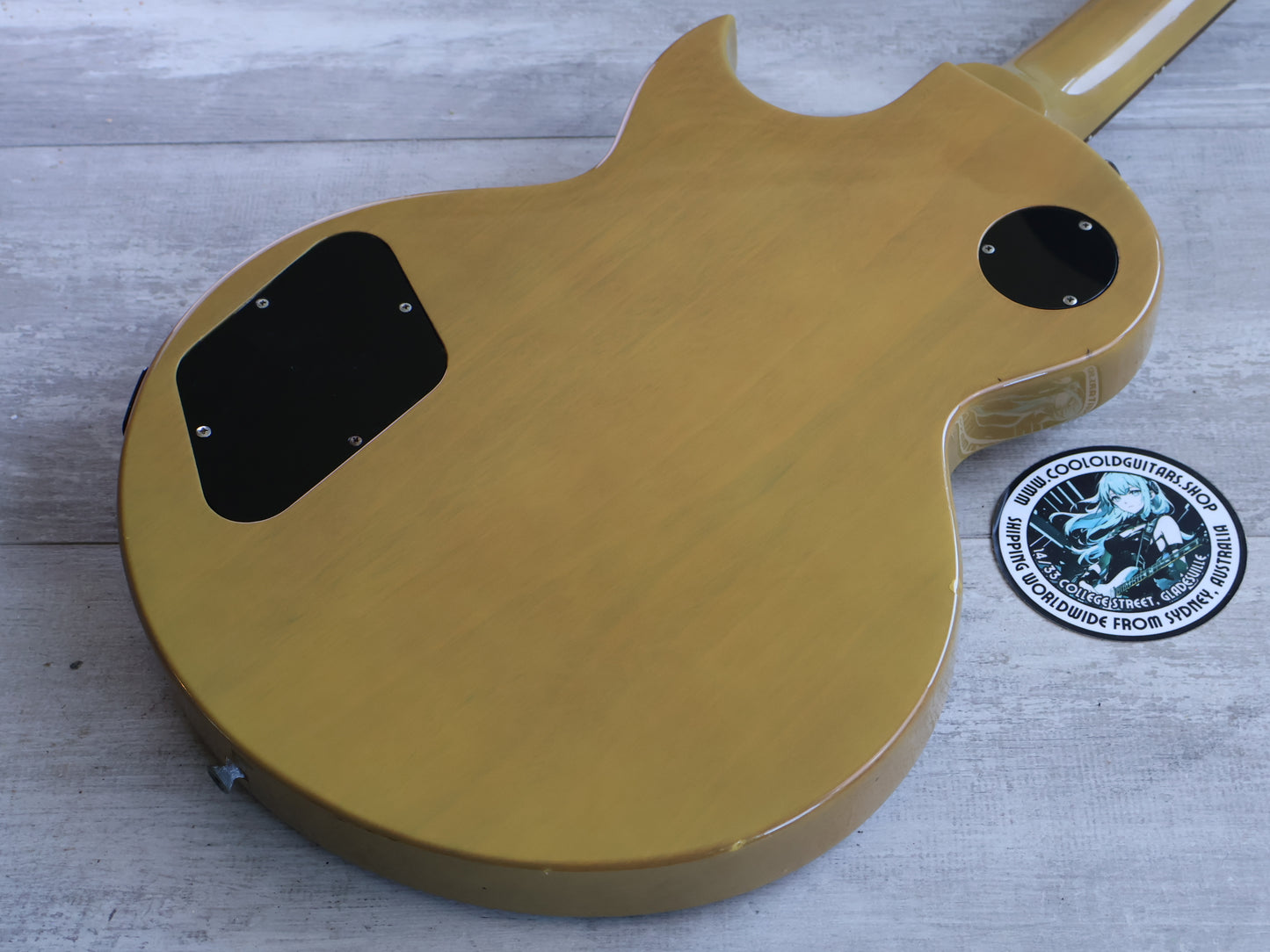 1994 Greco Japan RL-70P L6S/Special Style Guitar (See Thru Yellow)