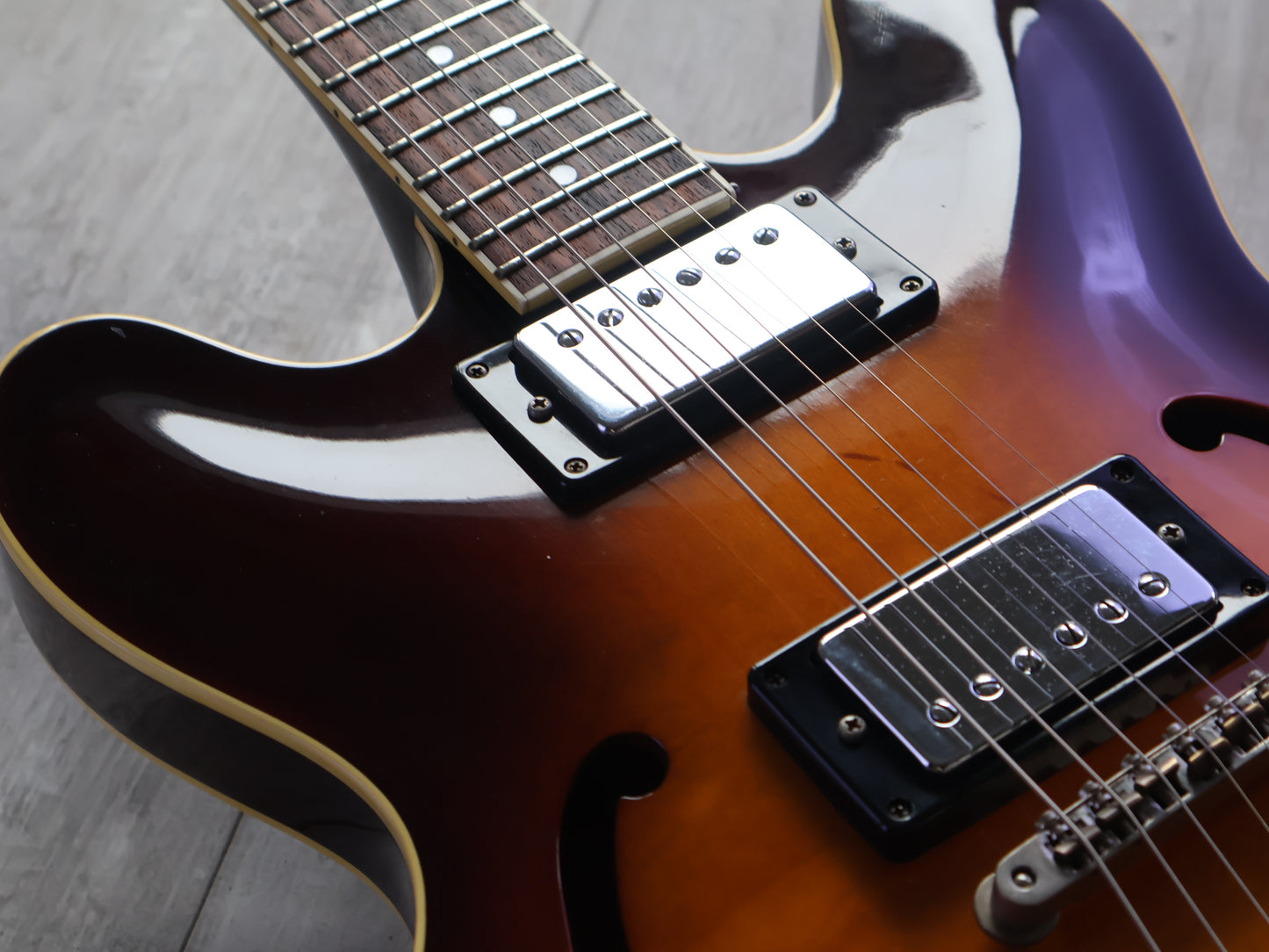 1978 Navigator (by ESP Japan) SA-80 ES-335 Semi Hollowbody (Sunburst)