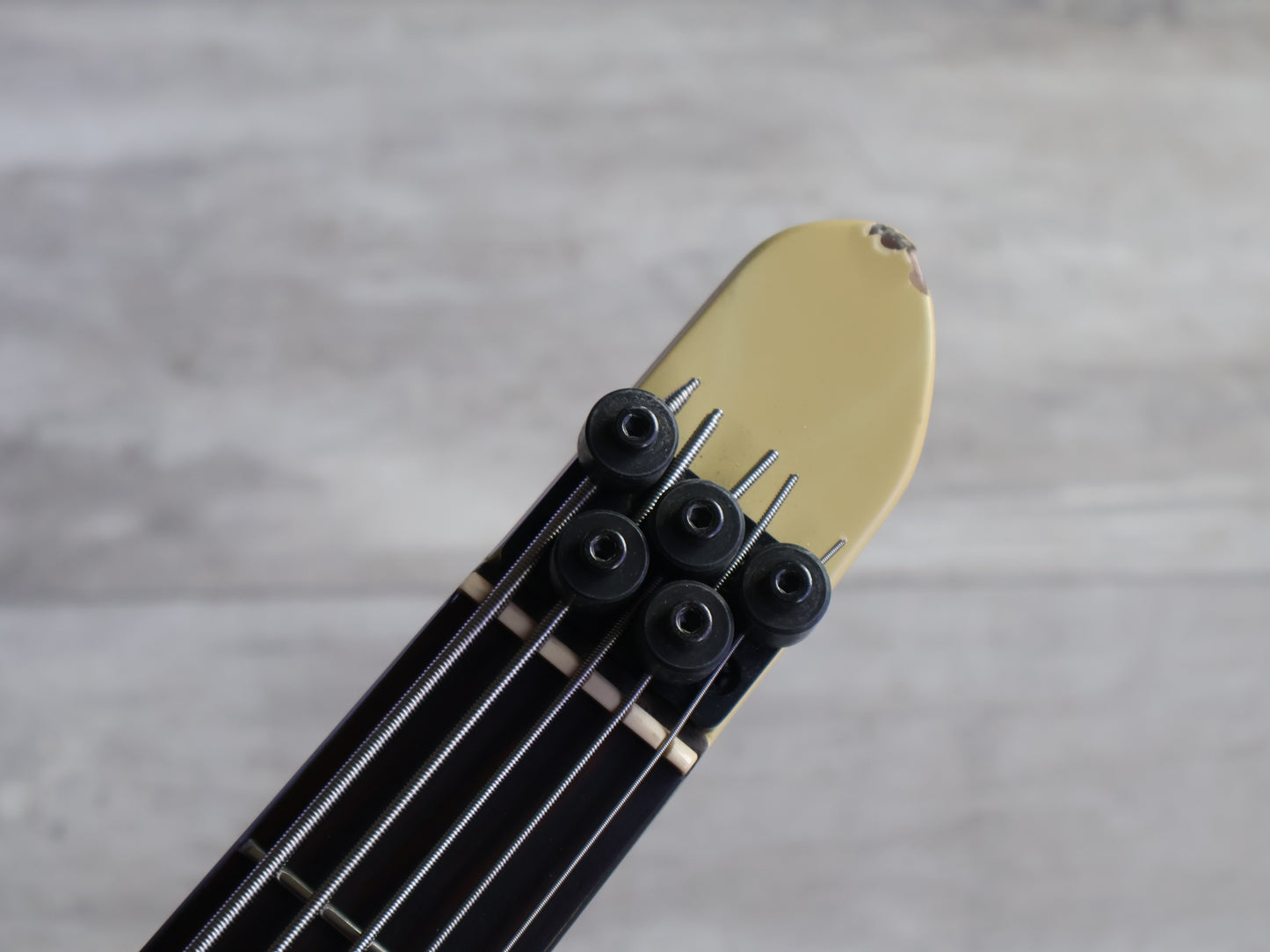 1990's Yamaha BX-5 Headless 5-String Neckthrough Bass (White)