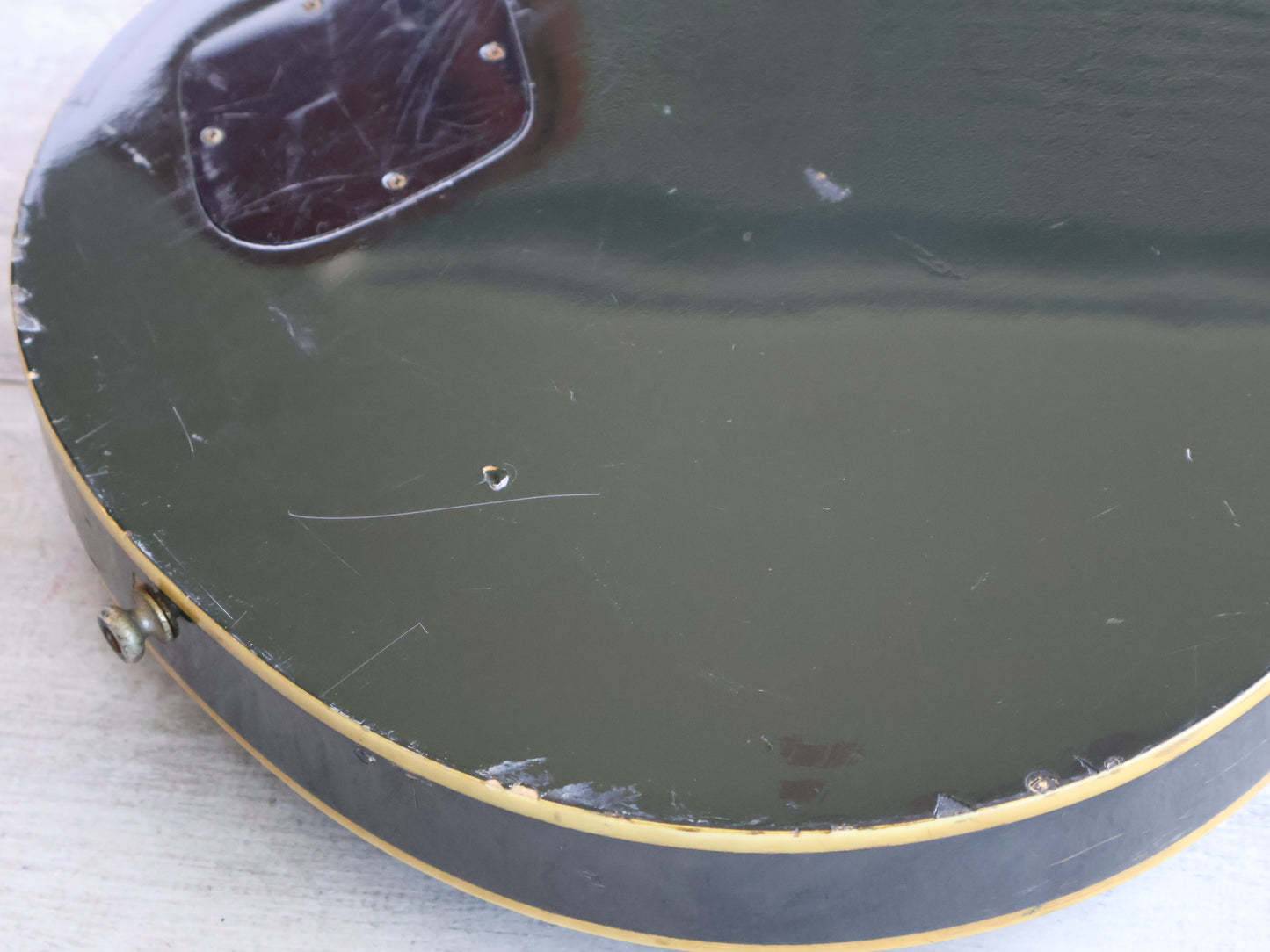 1973 Pearl Japan PE-2162 Les Paul Custom (Black)