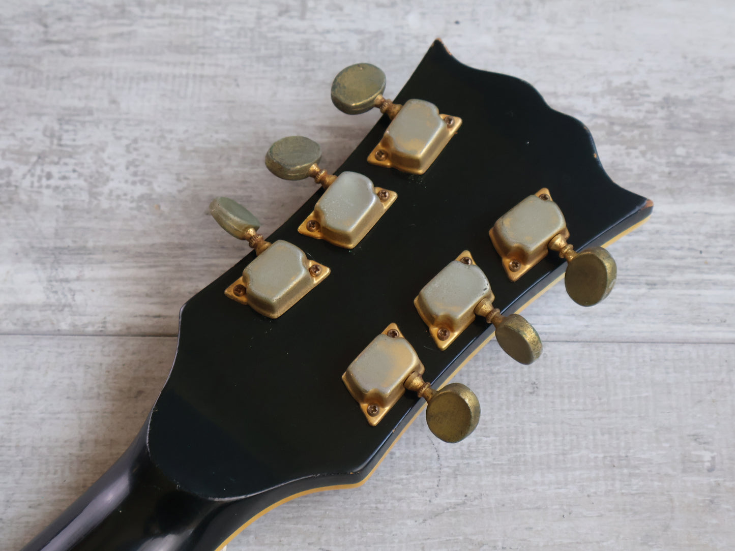 1973 Pearl Japan PE-2162 Les Paul Custom (Black)