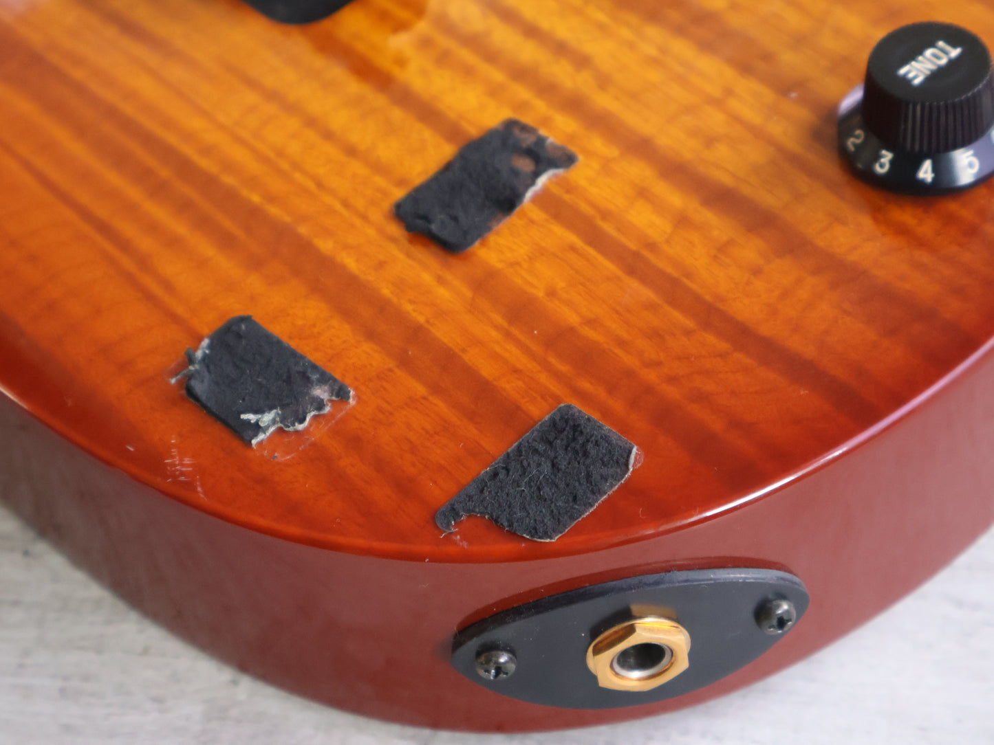 1996 Ibanez Japan RG380F HSH Superstrat (Amber Sunburst)