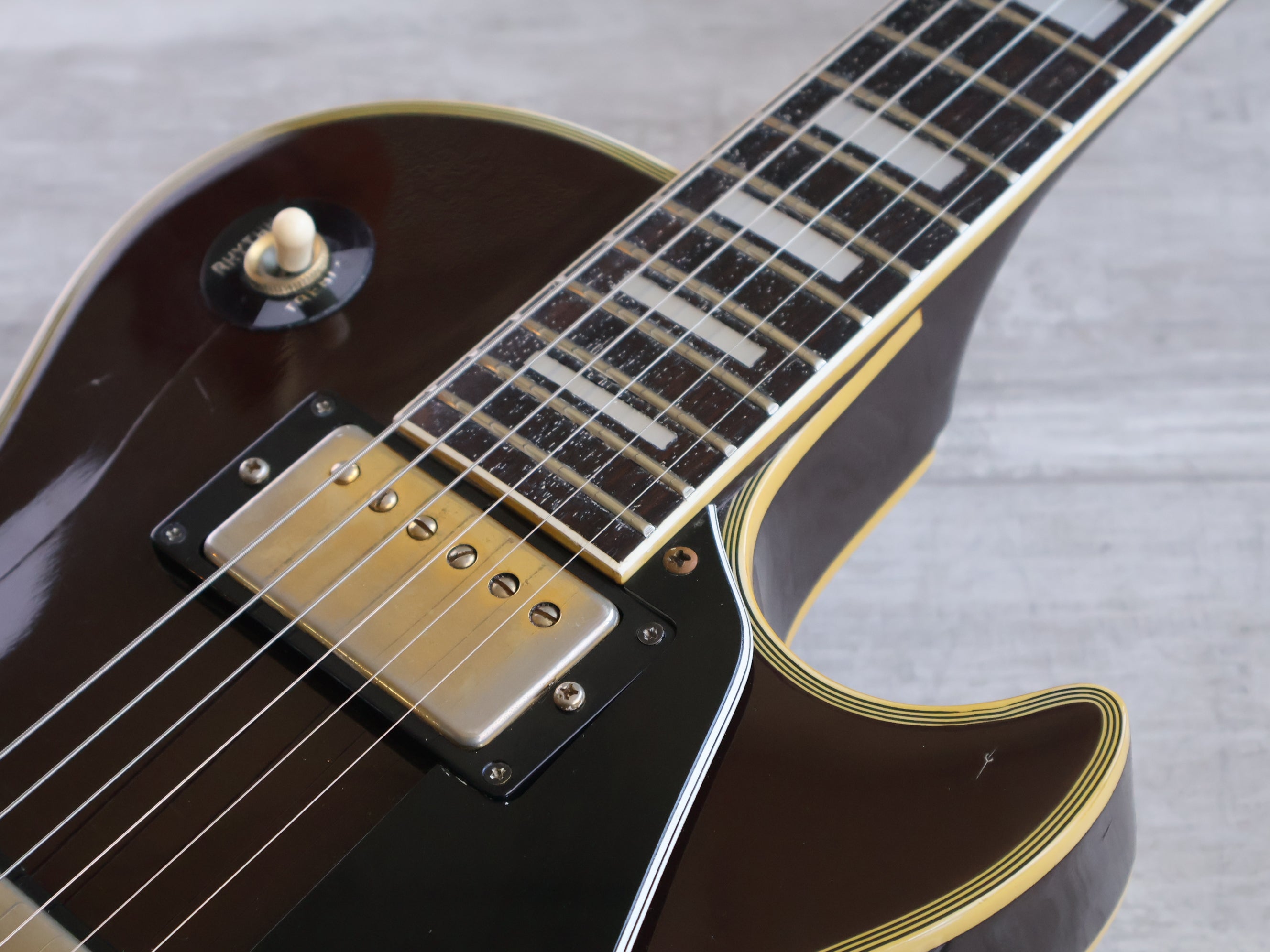 1970's Roje (Zen-On) Japan Les Paul Custom (Brown) – Cool Old Guitars