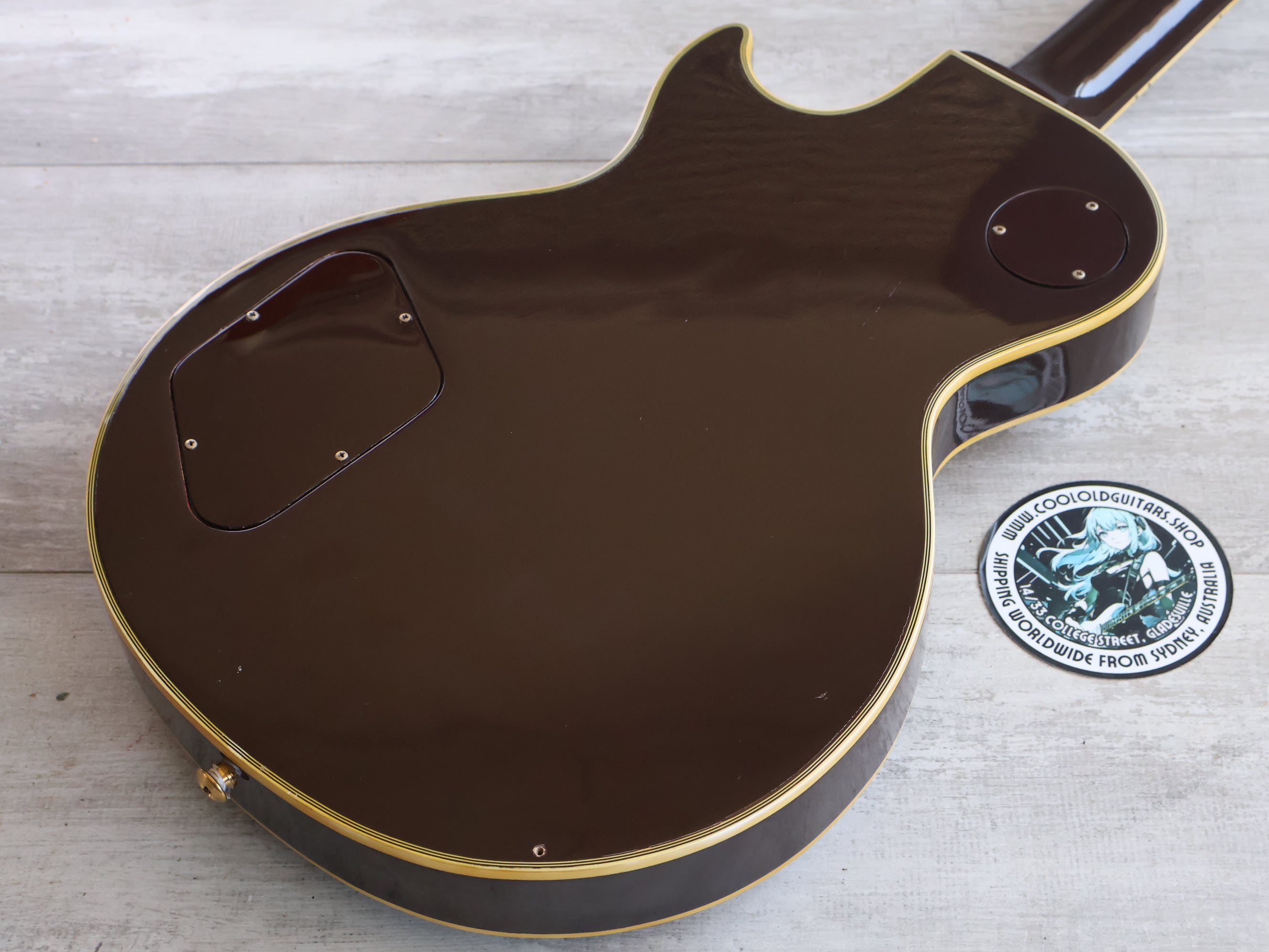ZEN-ON ROJE レスポールカスタム 1970's Roje (Zen-On) Japan Les Paul Custom (Brown) – Cool Old Guitars