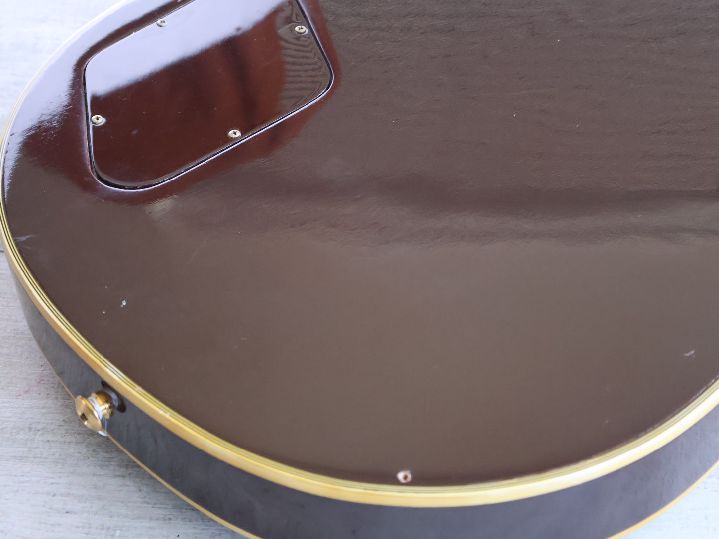1970's Roje (Zen-On) Japan Les Paul Custom (Brown)
