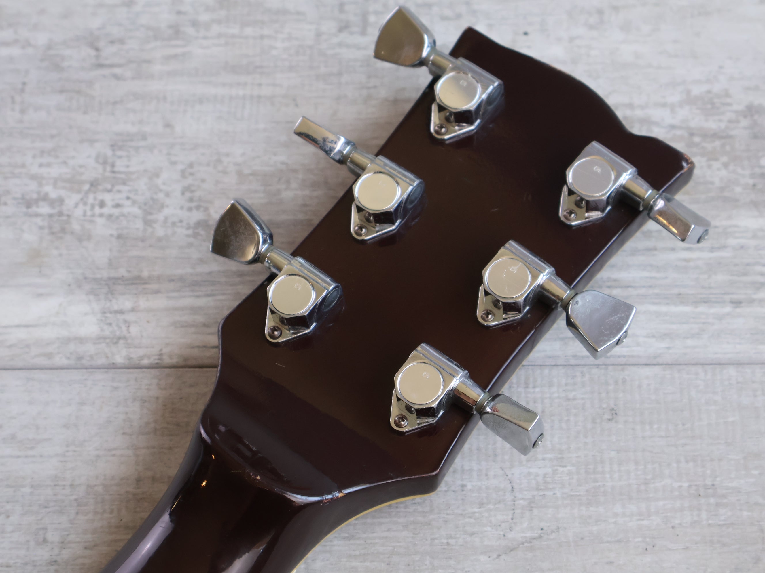 1970's Roje (Zen-On) Japan Les Paul Custom (Brown) – Cool Old Guitars