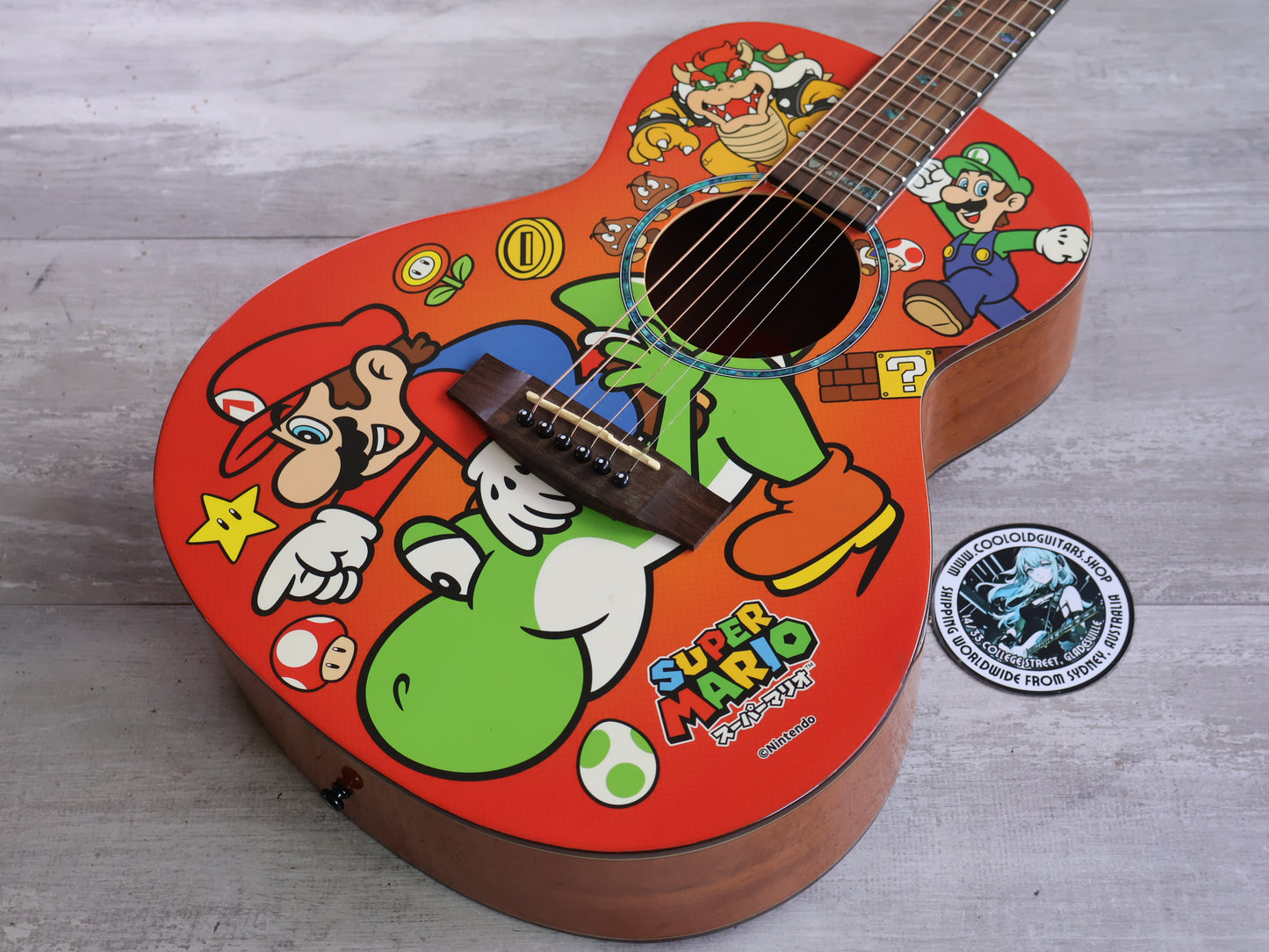 Aria 151SM Super Mario "Lil Aria" Acoustic