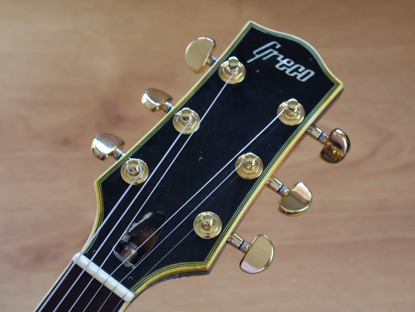 1981 Greco Japan SV-600 Semi Hollowbody (Brown Sunburst)