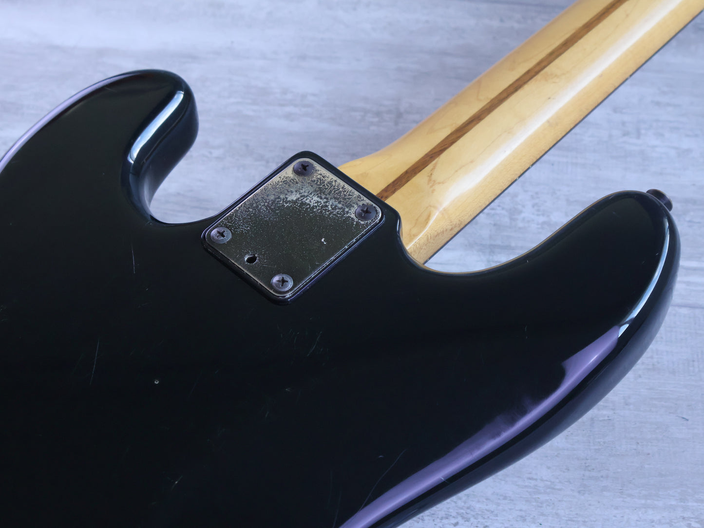 1986 Fender Japan "Jazz Bass Special" Duff McKagen Bass (Black)