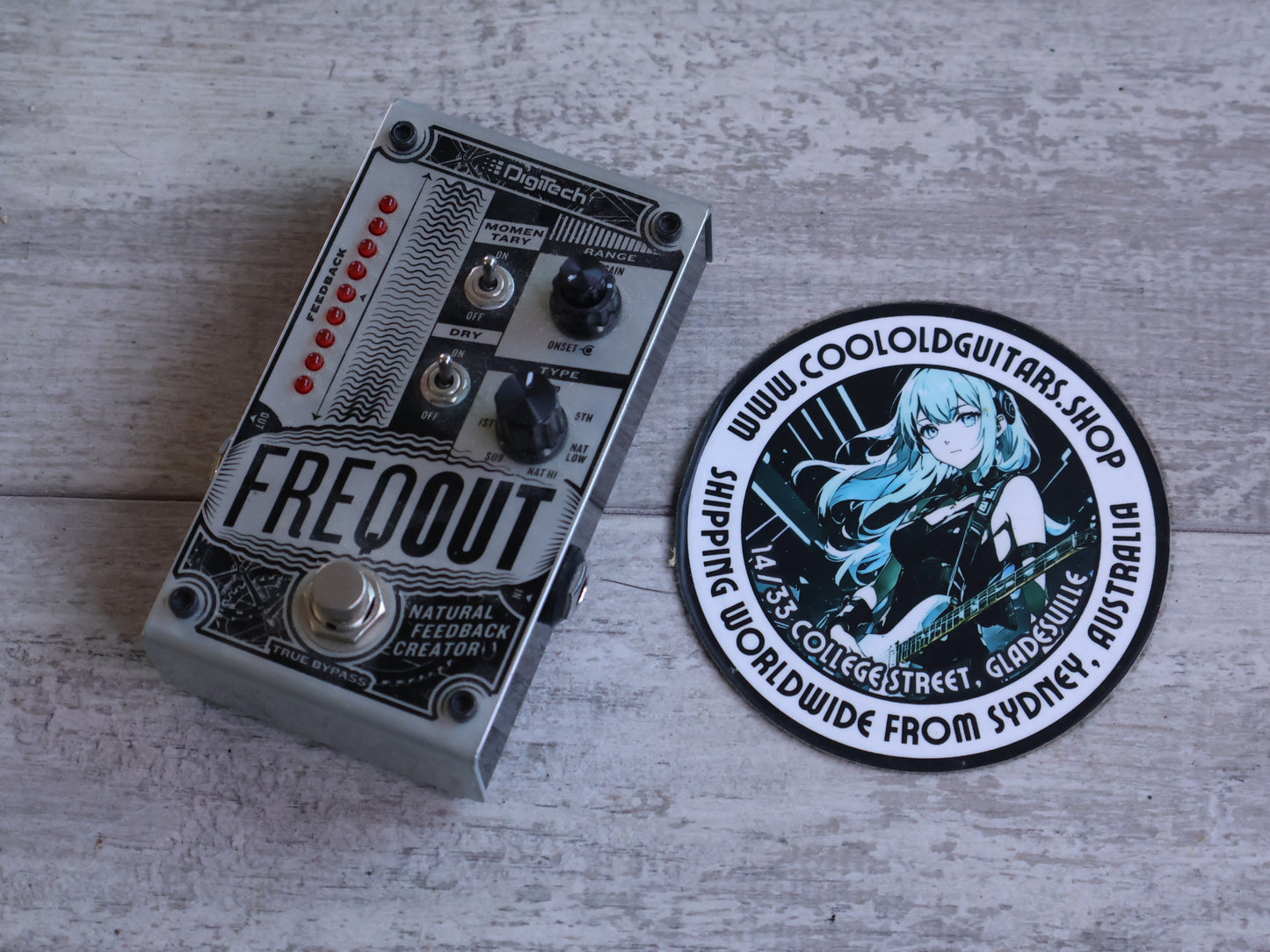 DigiTech FreqOut Natural Feedback Pedal