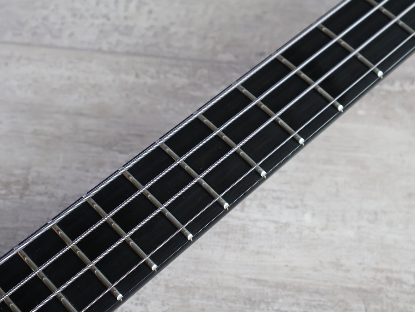 1990's Fixer Japan "Poor House Factory" Kubicki Style Bass (Black)