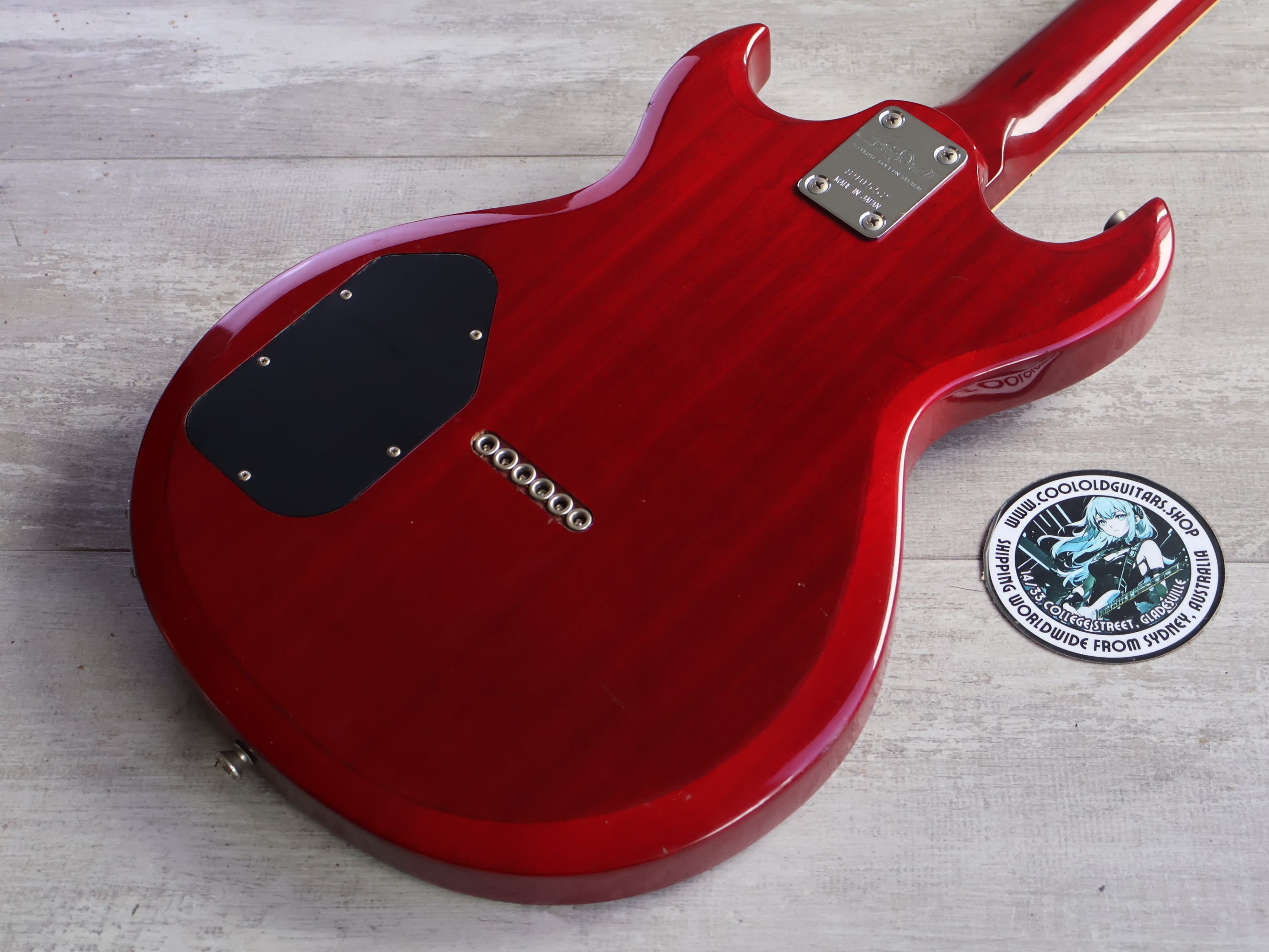 1989 Aria Pro II CS-43 Beat Master (Cherry Red) – Cool Old Guitars