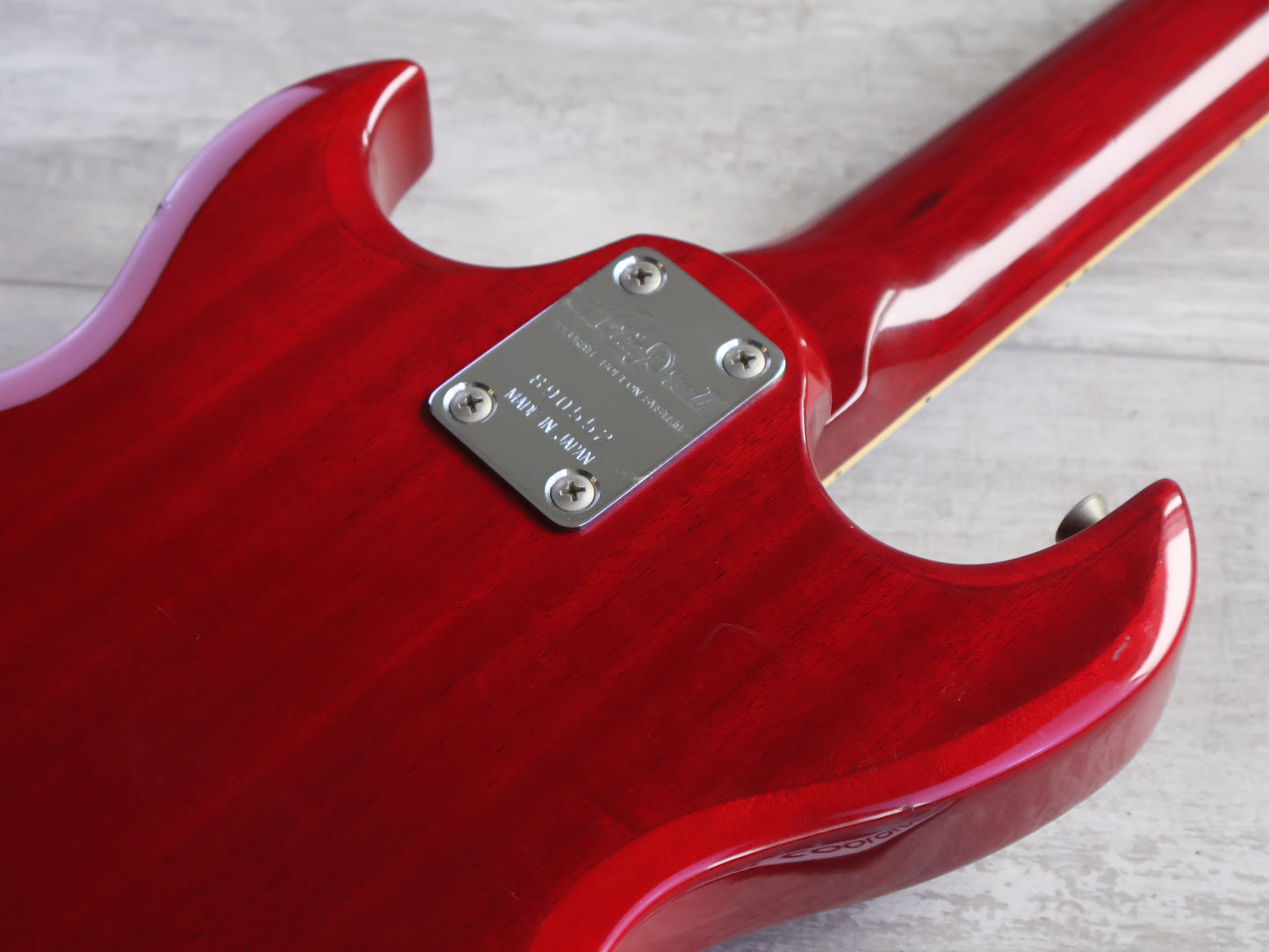 1989 Aria Pro II CS-43 Beat Master (Cherry Red)
