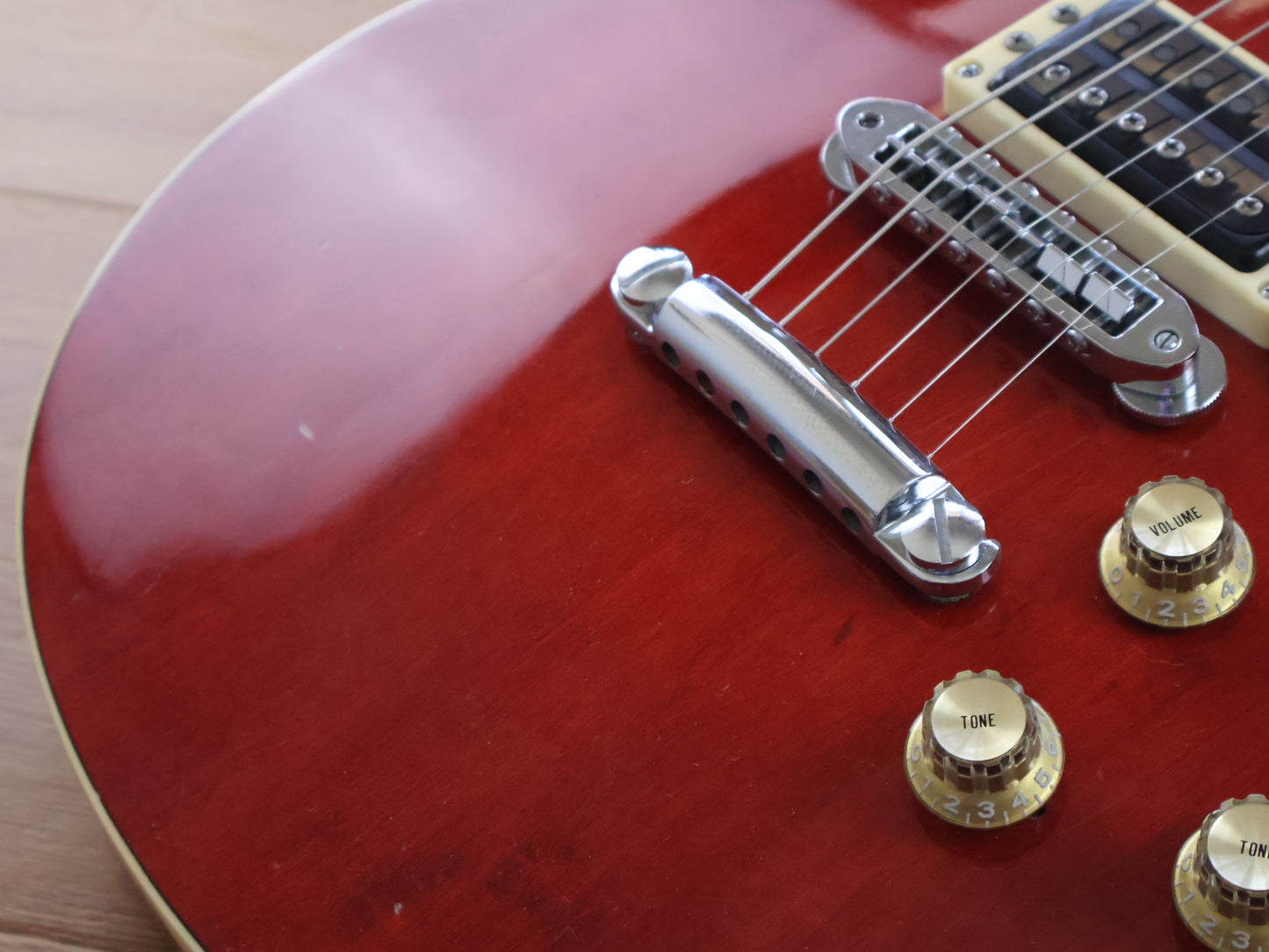 1980 Yamaha Japan SG-800 Double Cutaway (Persimmon Red)