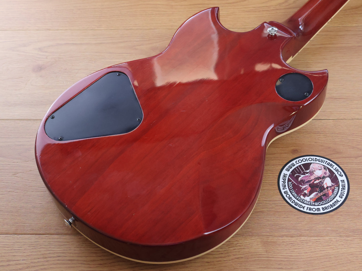 1980 Yamaha Japan SG-800 Double Cutaway (Persimmon Red)