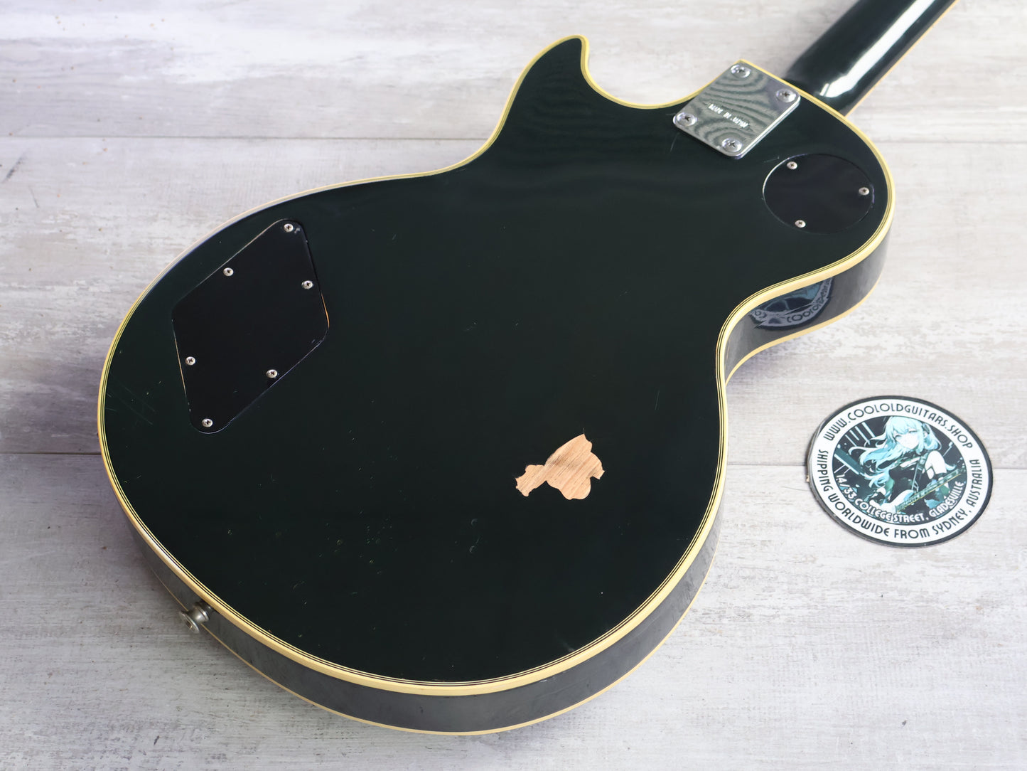 1974 Greco Japan EG-380B Les Paul Custom (Ebony)