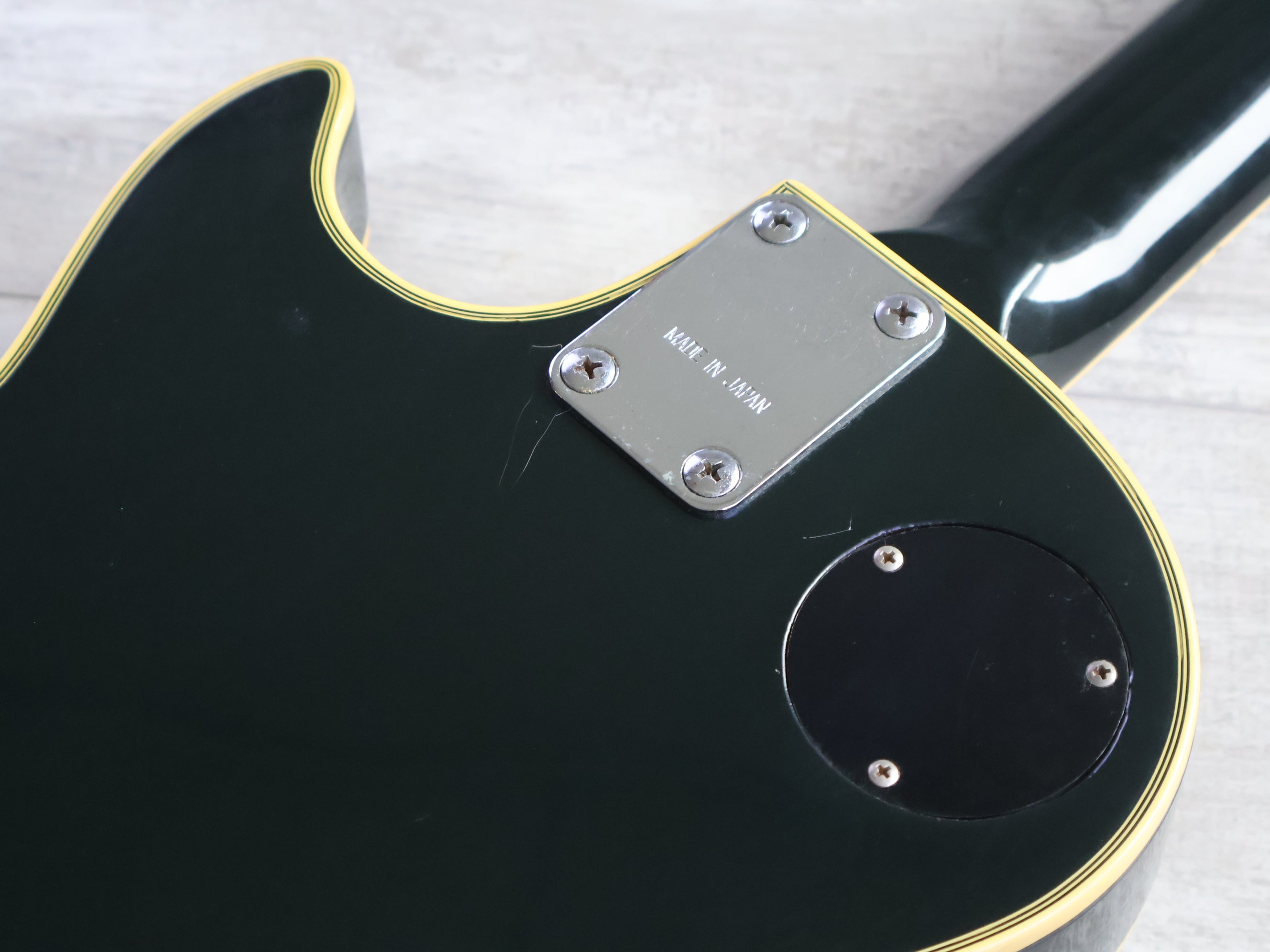 1974 Greco Japan EG-380B Les Paul Custom (Ebony) – Cool Old Guitars