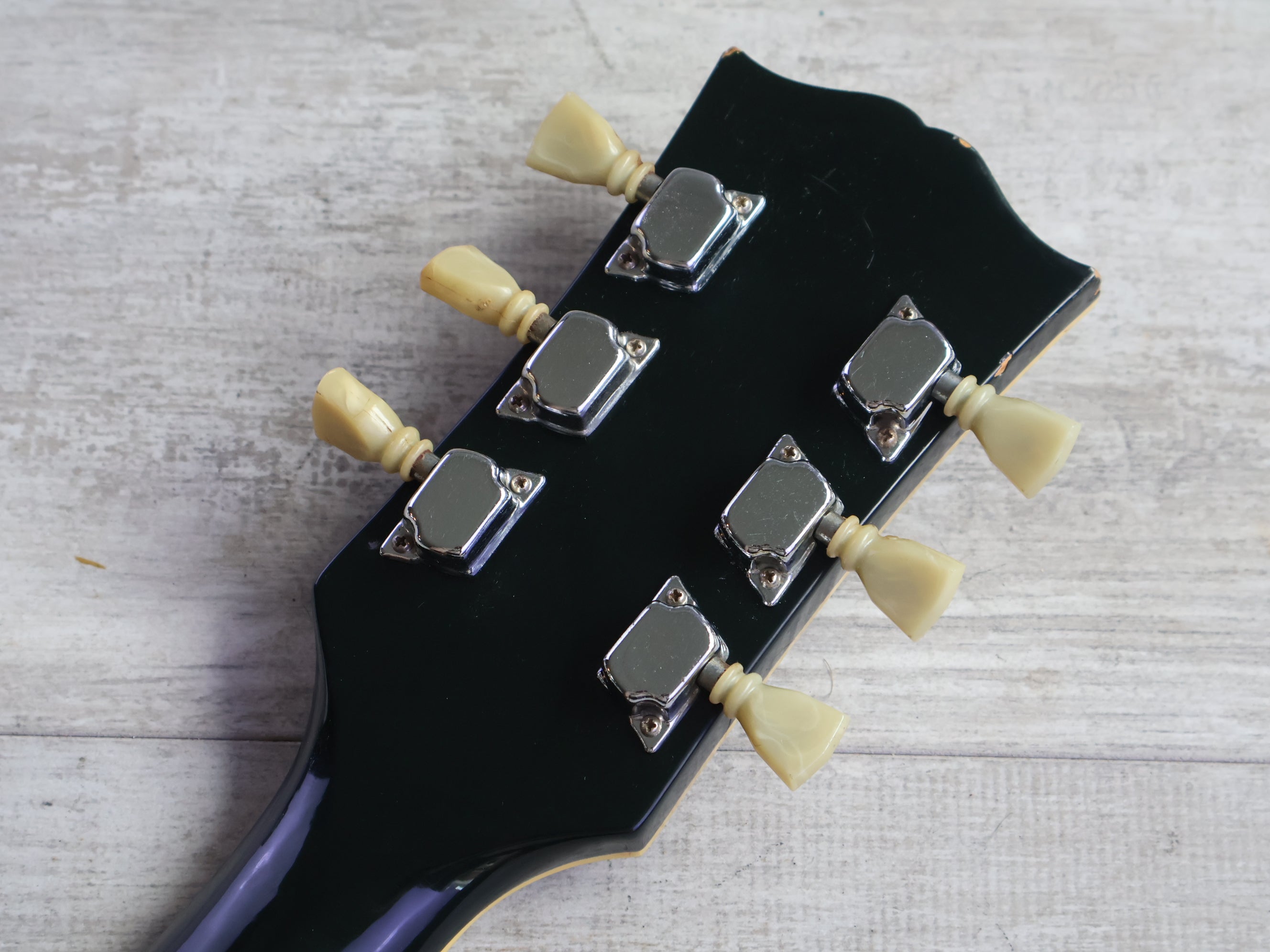 1974 Greco Japan EG-380B Les Paul Custom (Ebony) – Cool Old Guitars