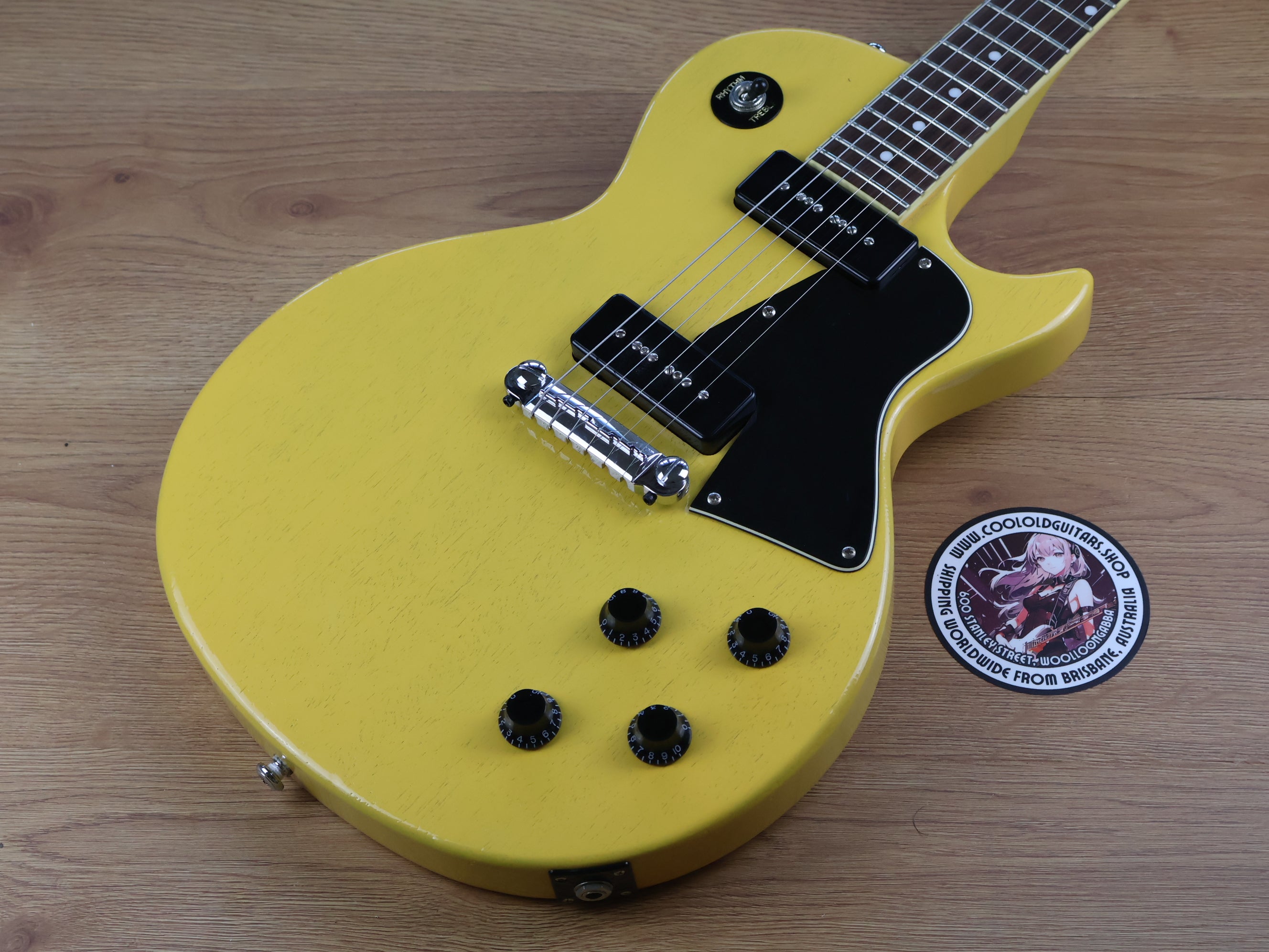 Grass Roots G-LS TV Yellow レスポール スペシャル 2007 Grassroots (by ESP) G-LS Les Paul Special (TV Yellow) – Cool