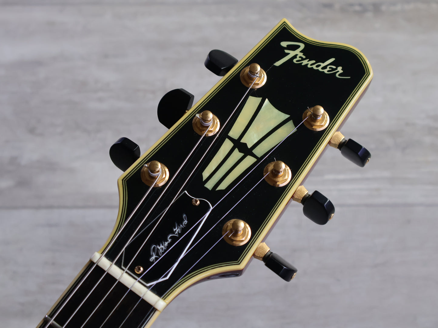1986 Fender Japan "Master Series" Robben Ford Signature Esprit (Cherry Sunburst)