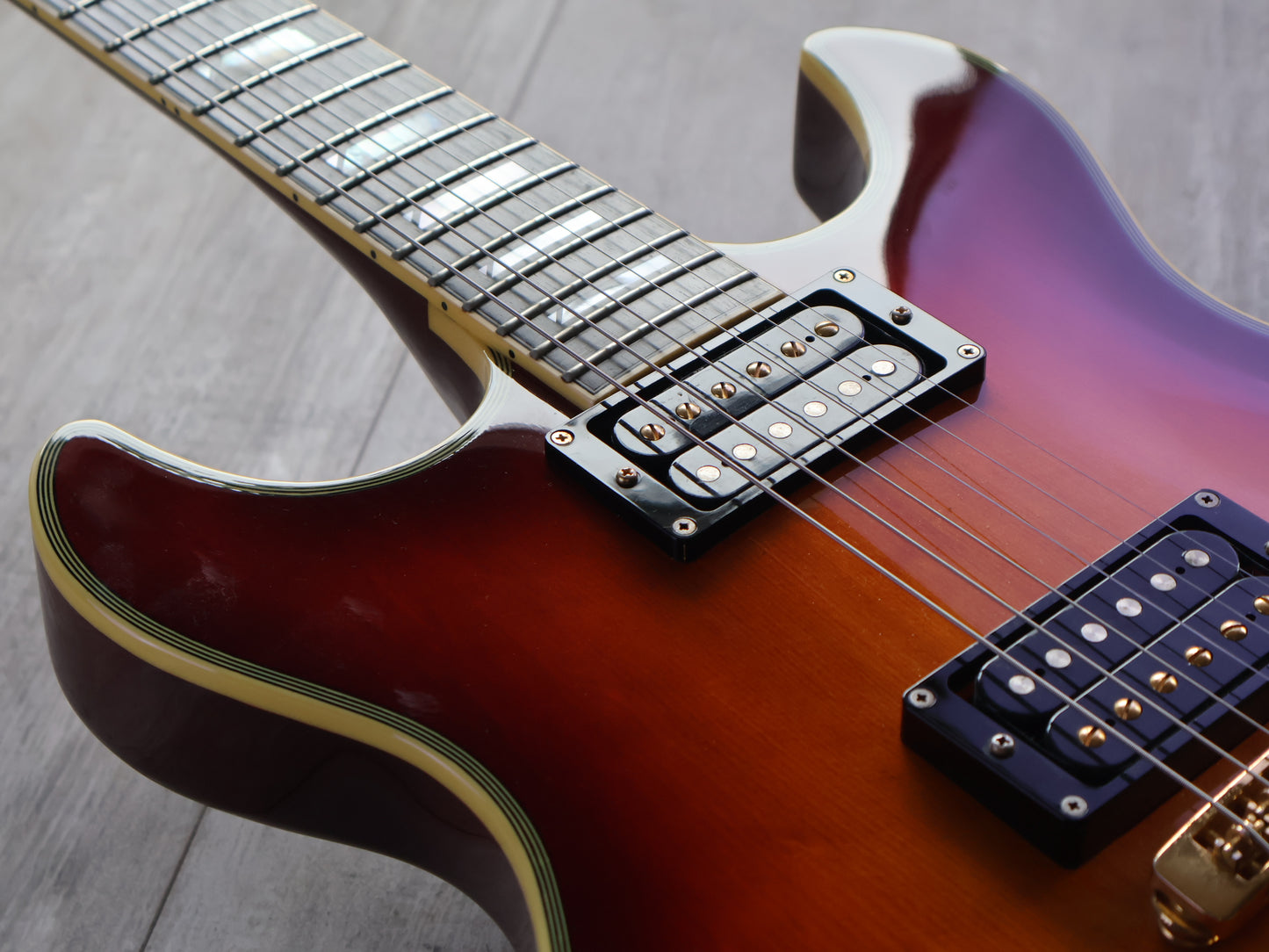 1986 Fender Japan "Master Series" Robben Ford Signature Esprit (Cherry Sunburst)