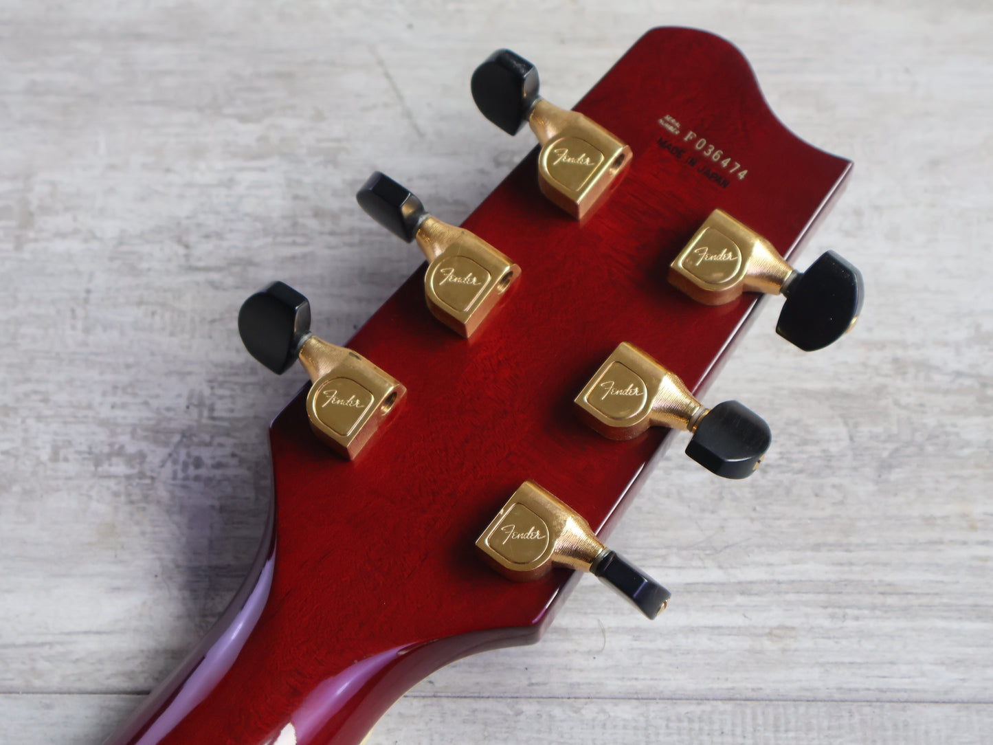 1986 Fender Japan "Master Series" Robben Ford Signature Esprit (Cherry Sunburst)