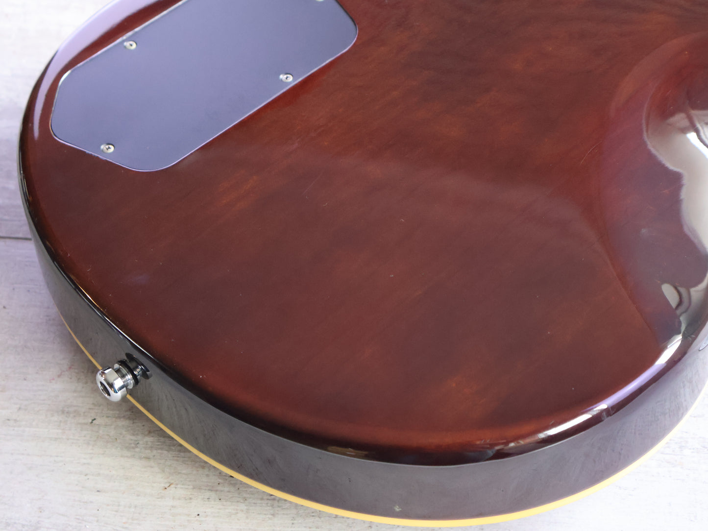 1984 Fender Japan "Master Series" Flame Double Cutaway (Brown Sunburst)