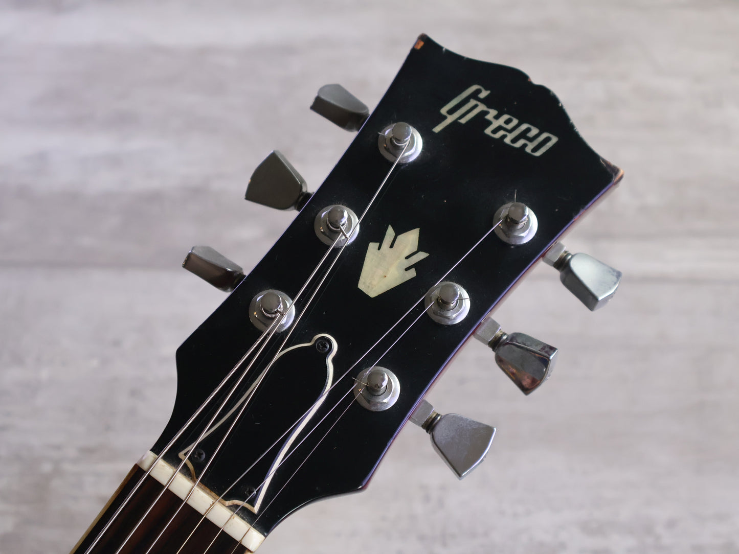 1977 Greco Japan SA-550R ES-335 Hollowbody Electric Guitar (Cherry Red)
