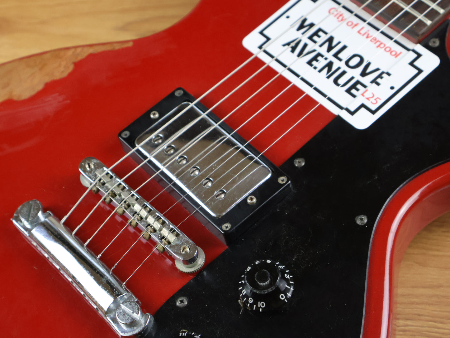 1990 Orville Japan MM-65 Melody Maker (Fire Engine Red)