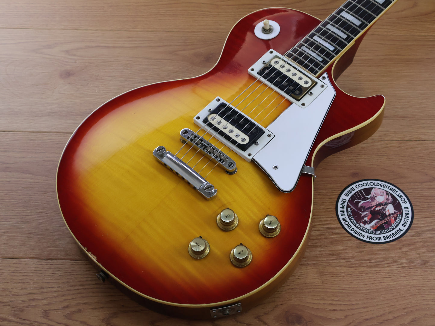 1974 Greco Japan EG-650S Les Paul Standard (Cherry Sunburst)