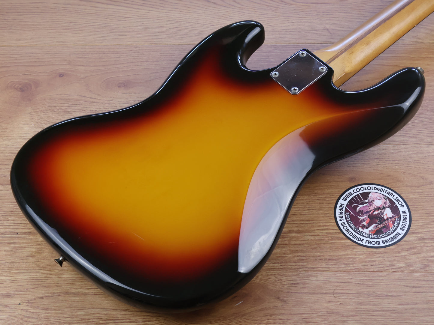 1993 Squier (by Fender Japan) Silver Series Jazz Bass (Sunburst)