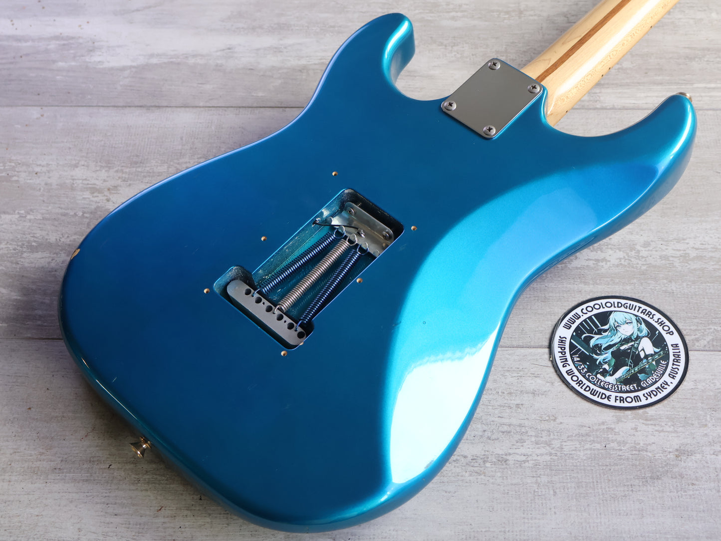 2002 Fender Japan ST-STD HSS Stratocaster Standard (Lake Placid Blue)