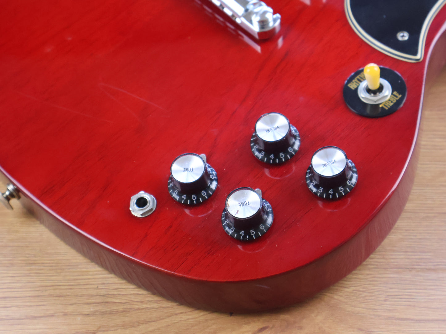 1990's Bill's Brothers '62 SG Double Cutaway (Cherry Red)