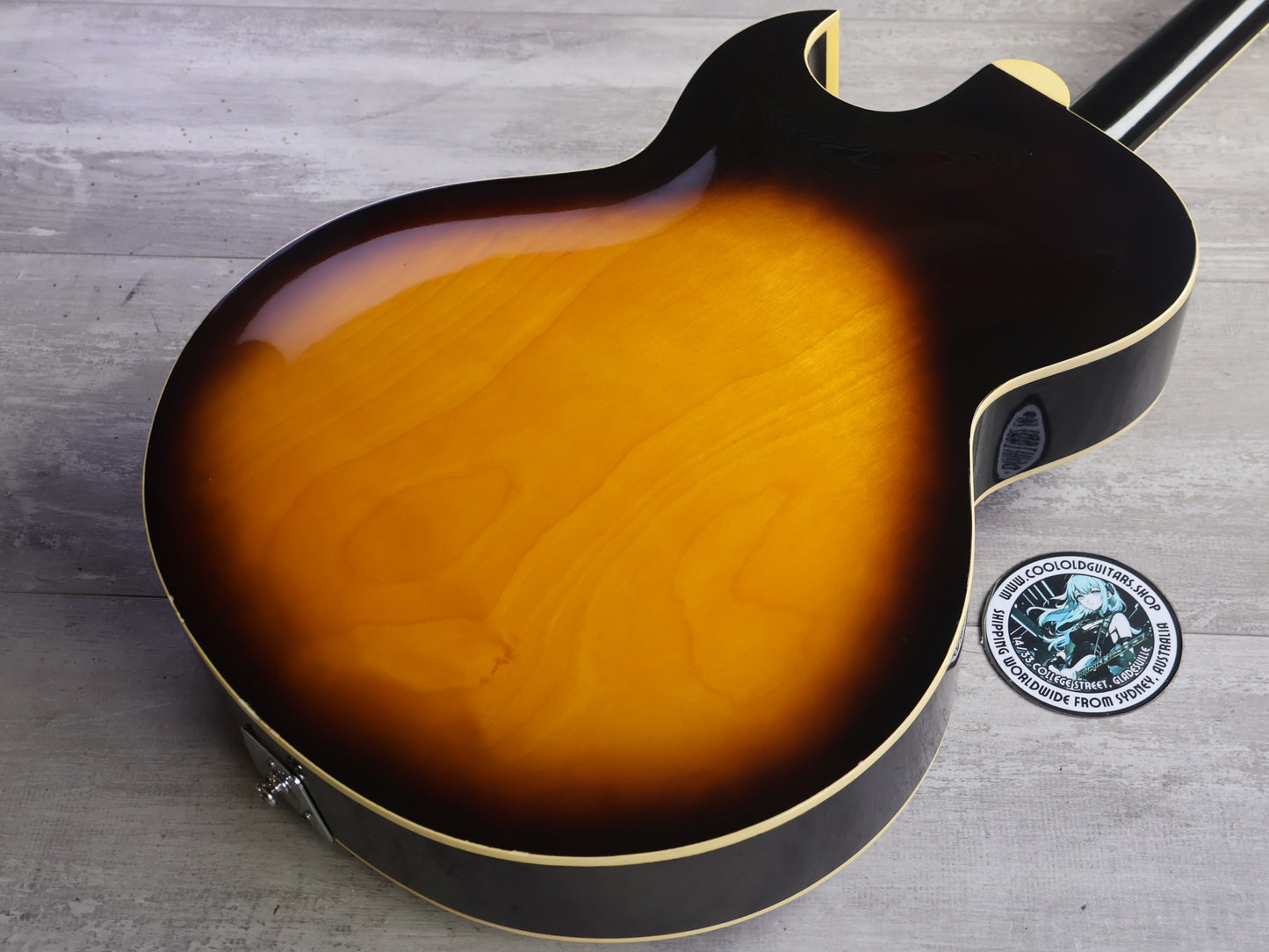 1974 Greco Japan S-50 ES-175 Hollowbody Jazzbox (Brown Sunburst)