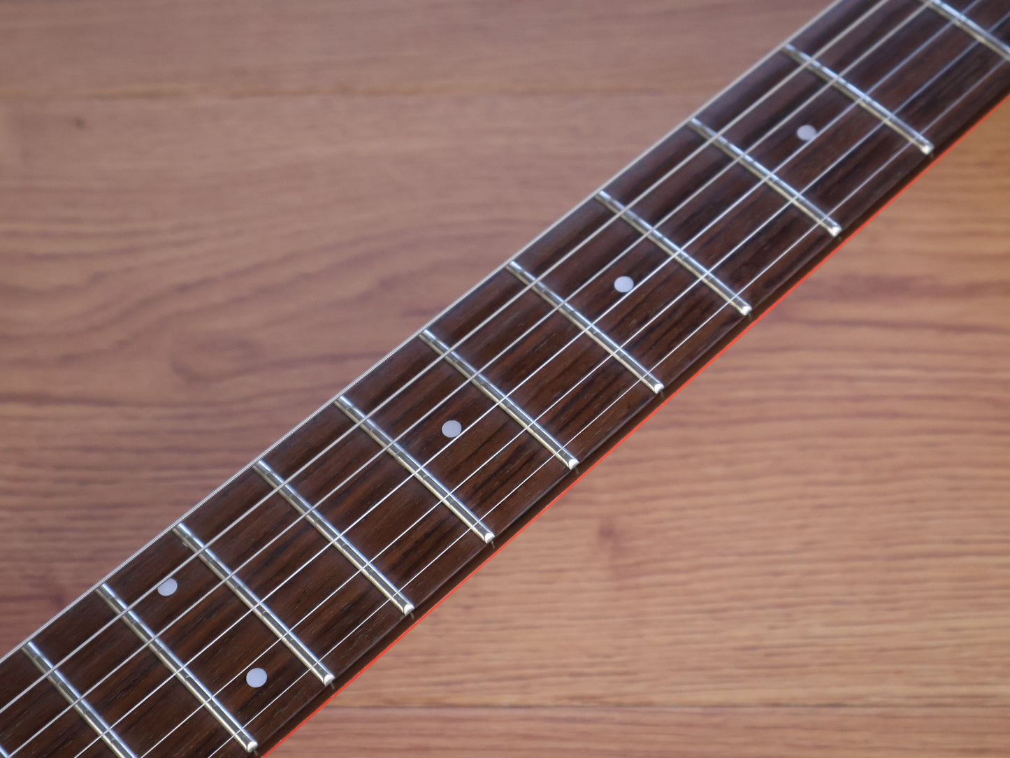 1989 Aria Pro II Magna Series MA-550 HSS Superstrat (Fluro Orange)